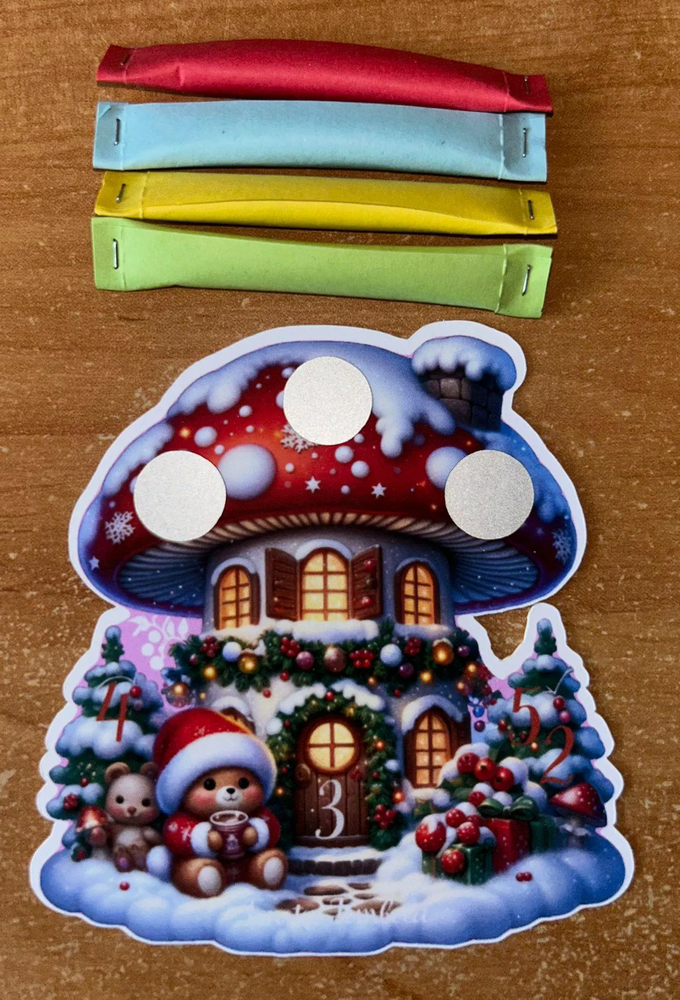 Winterlandschaft Mini Challenge Budgeting Sparen