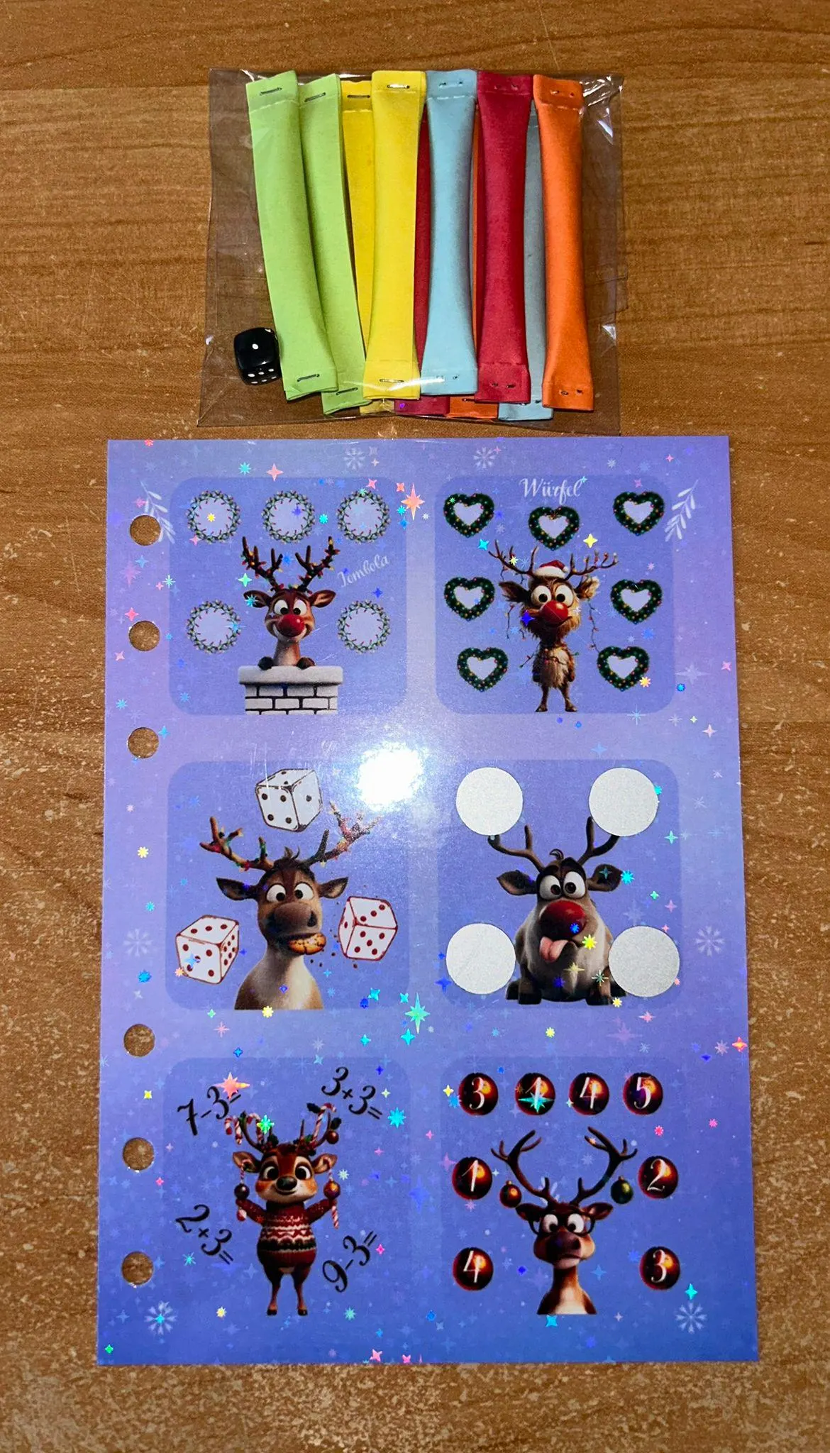 Rudolf 12er Karte Challenge Budgeting Sparen