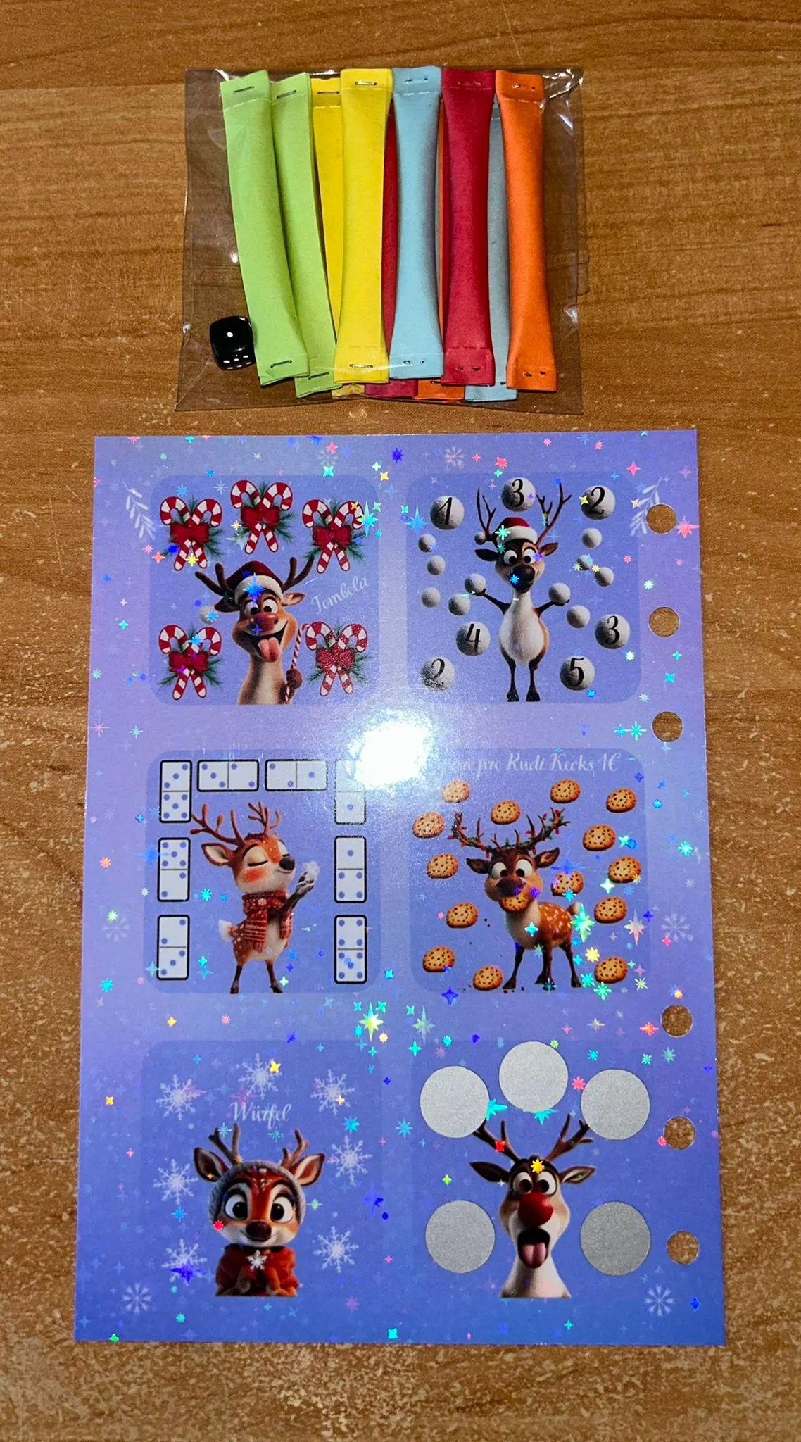 Rudolf 12er Karte Challenge Budgeting Sparen