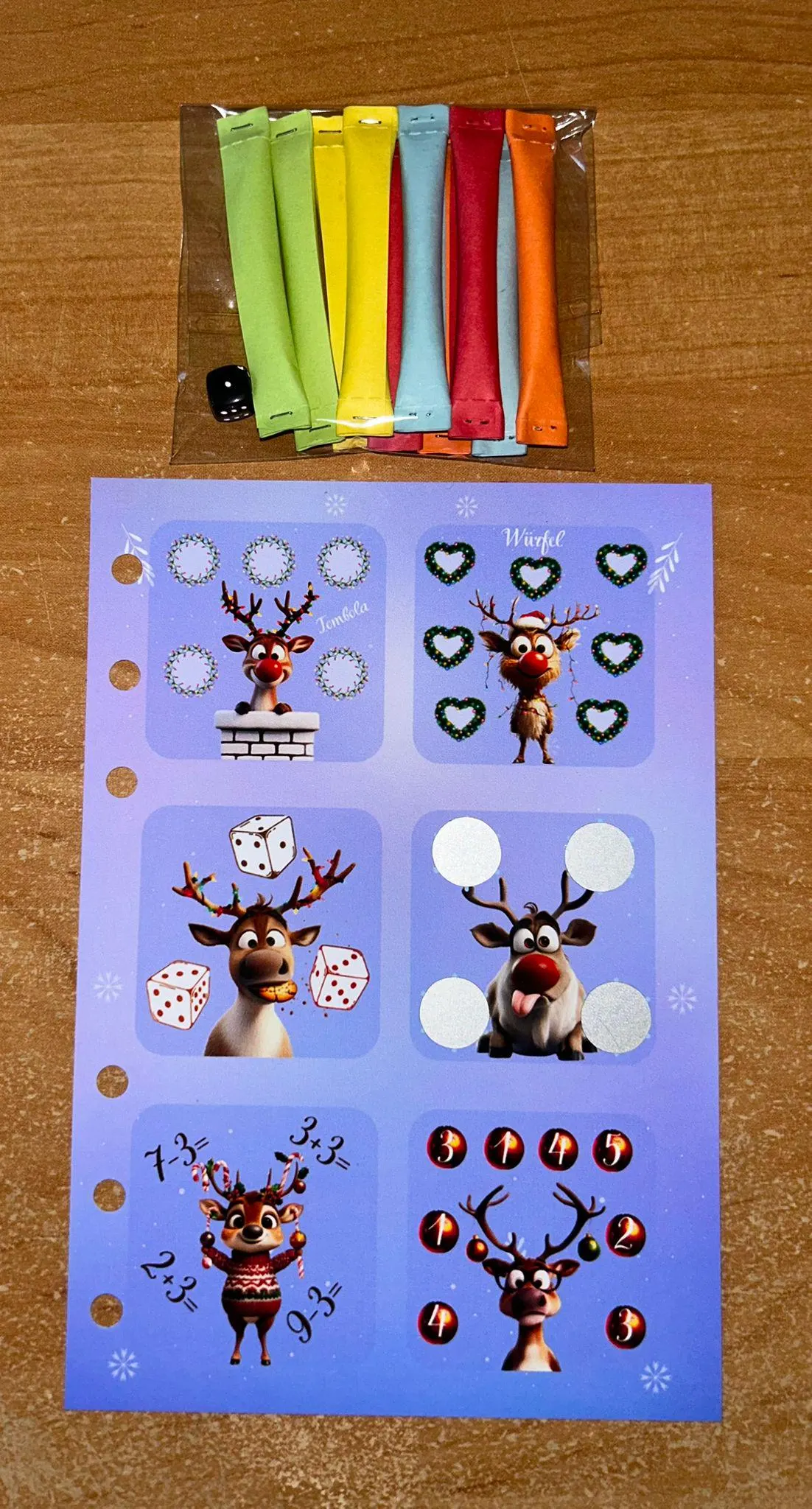 Rudolf 12er Karte Challenge Budgeting Sparen