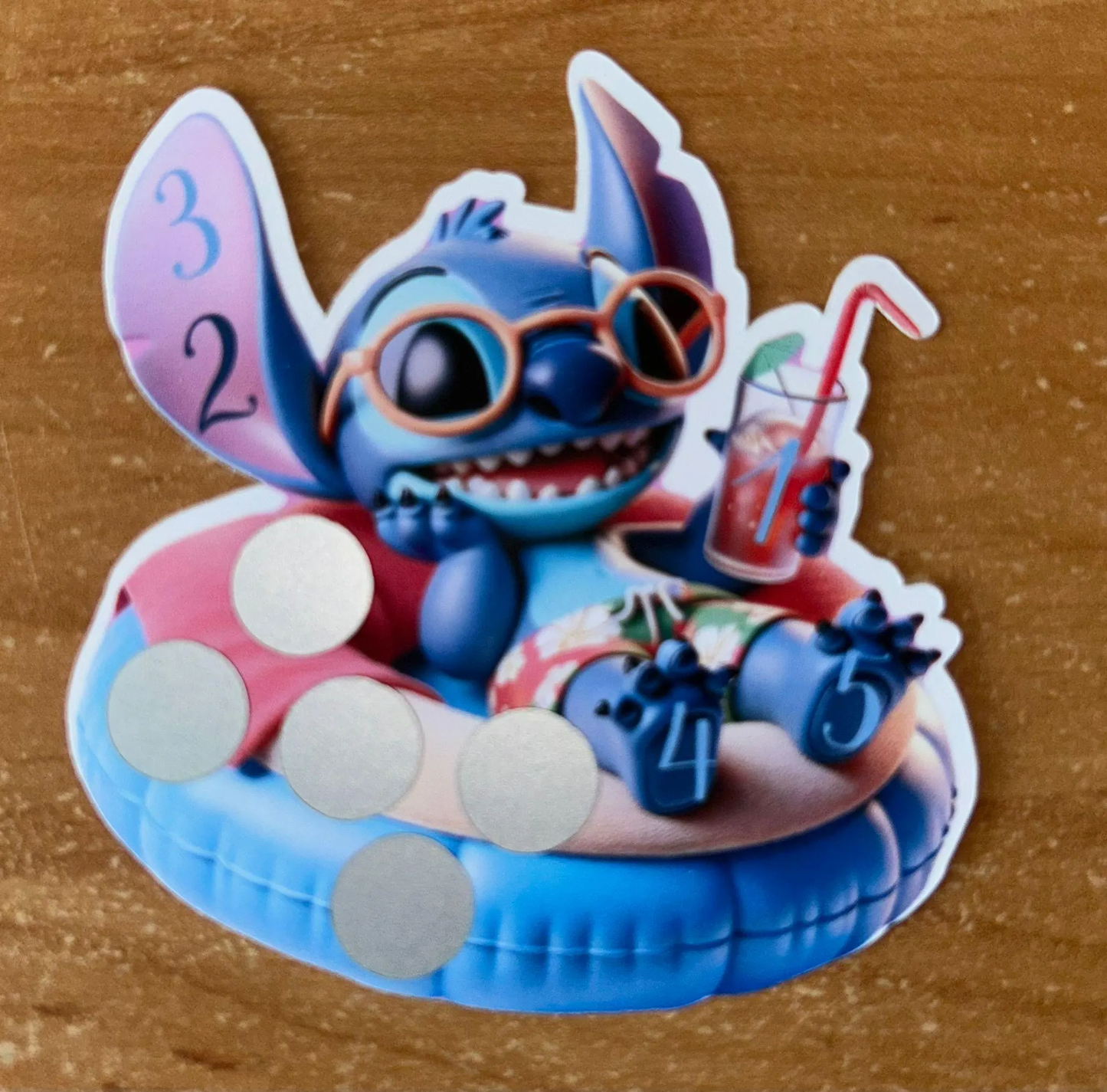 Blauer Alien Mini Challenge Budgeting Sparen