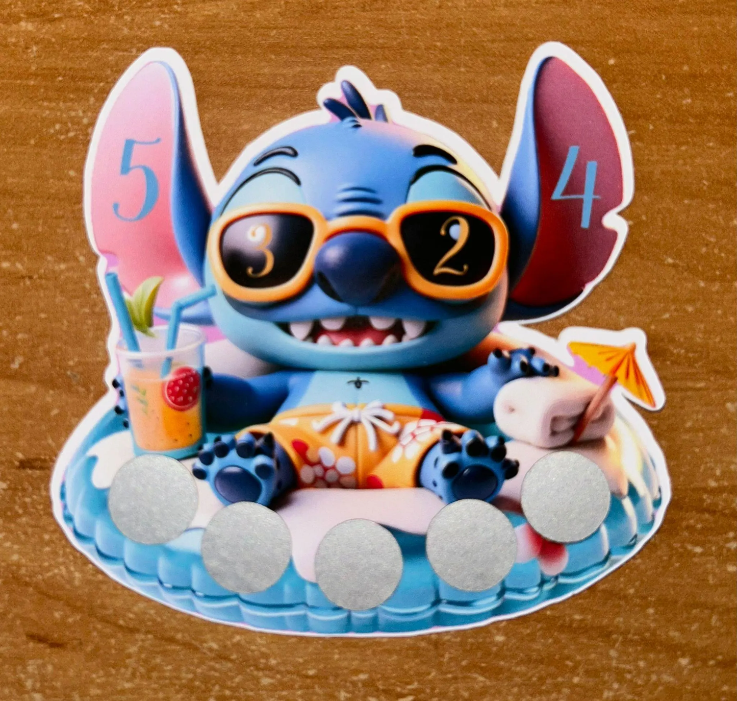 Blauer Alien Mini Challenge Budgeting Sparen