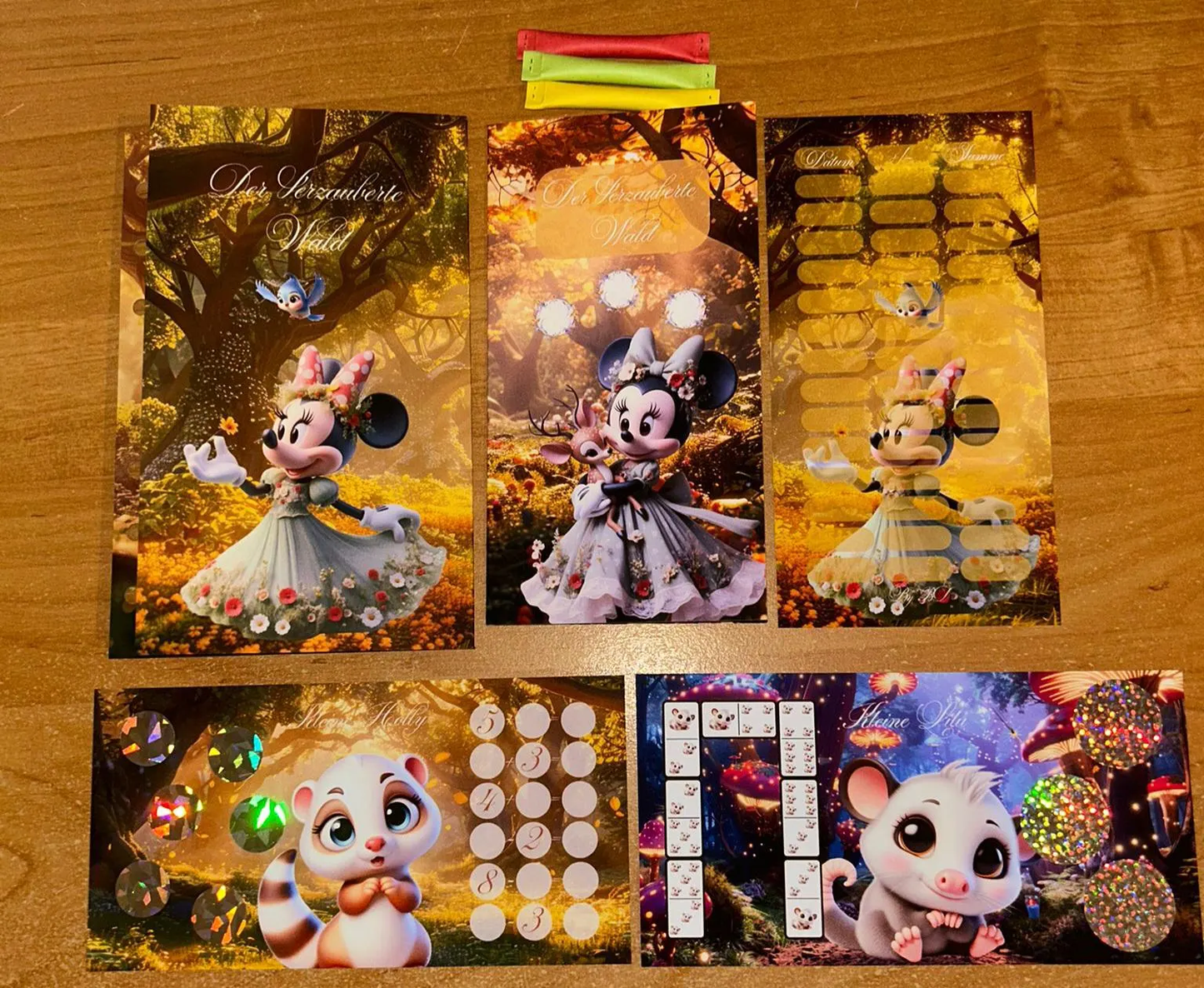 Der Verzauberte Wald A6 Challenge Budgeting Sparen