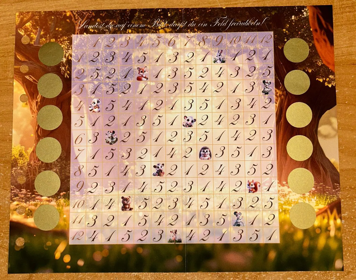 Der Verzauberte Wald A6 Challenge Budgeting Sparen