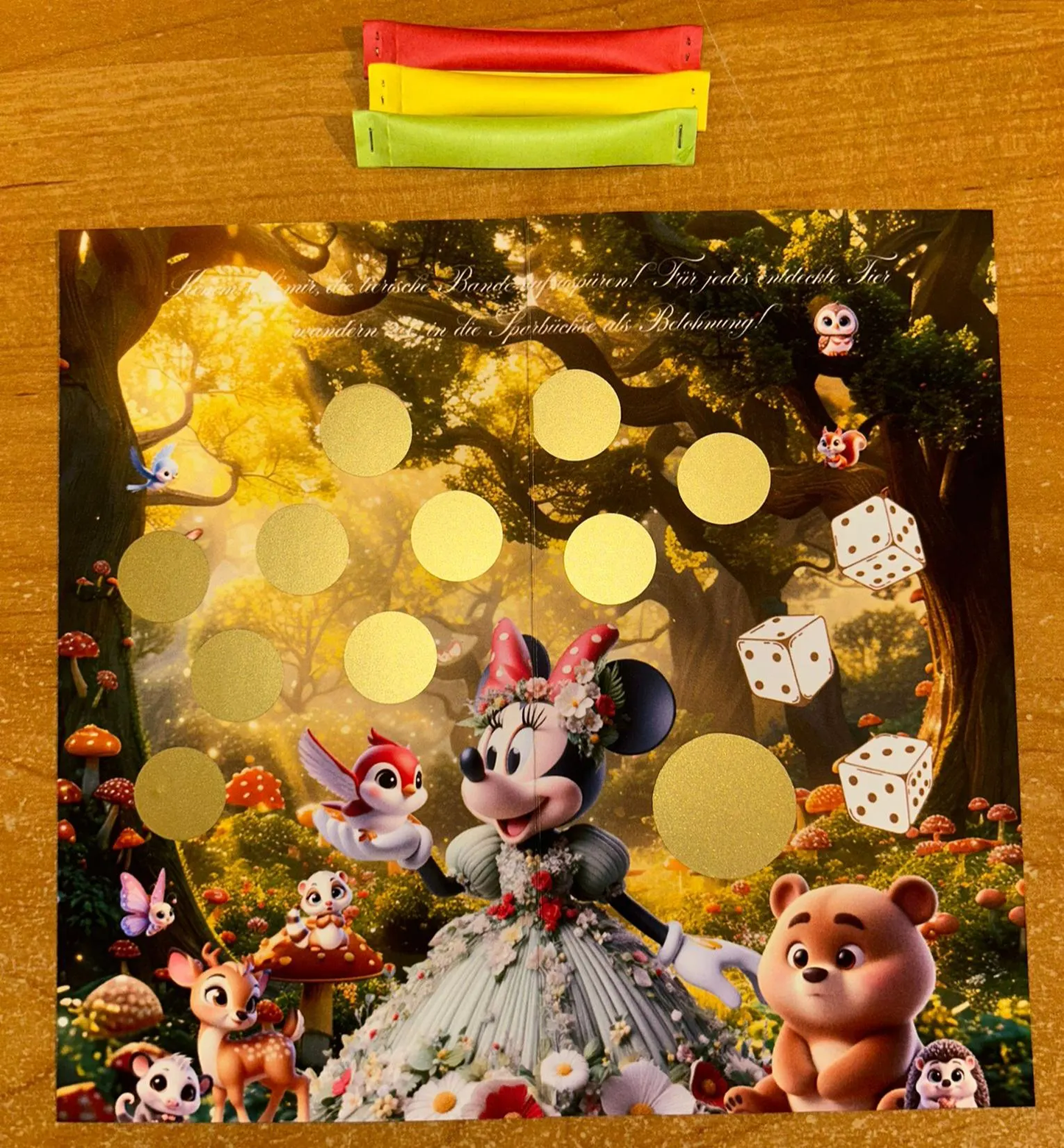 Der Verzauberte Wald A6 Challenge Budgeting Sparen