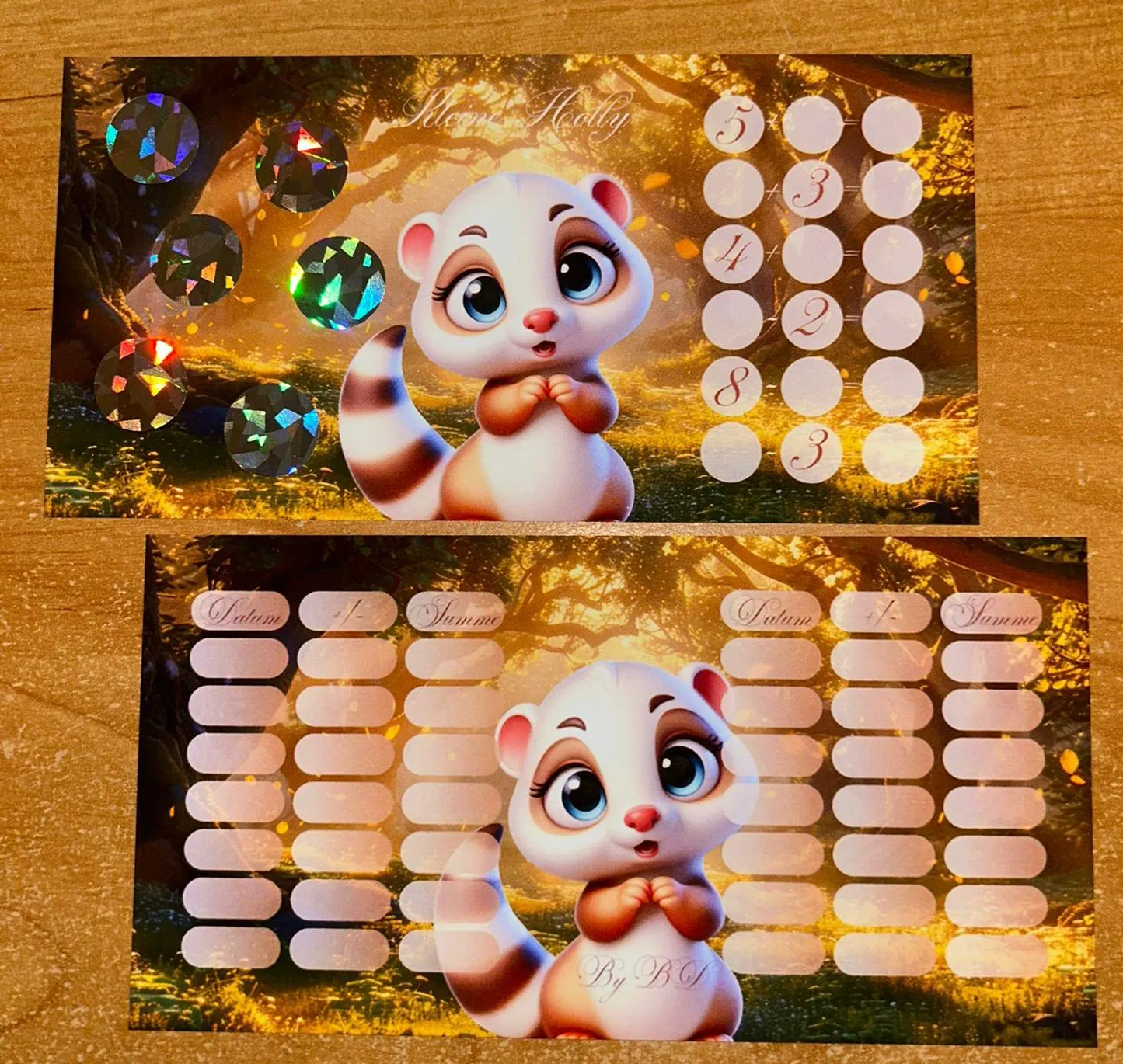 Der Verzauberte Wald A6 Challenge Budgeting Sparen