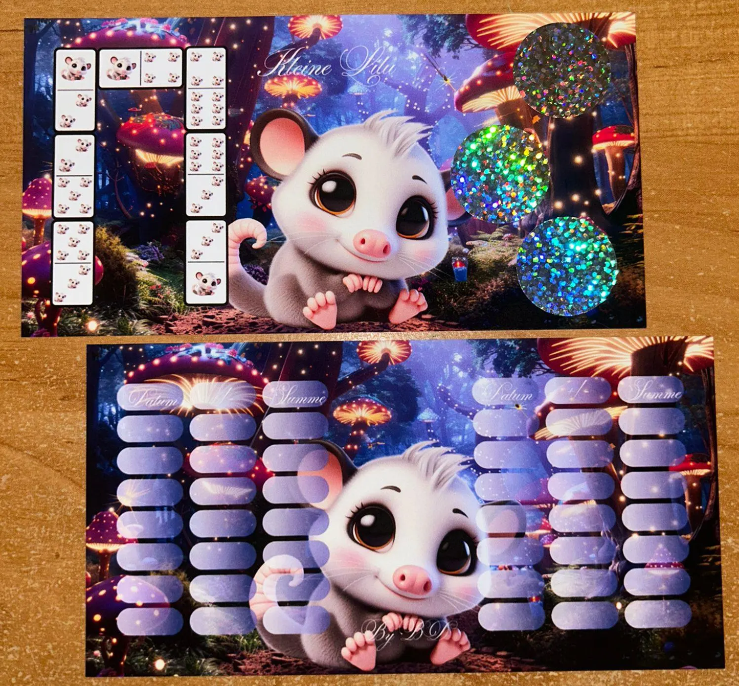 Der Verzauberte Wald A6 Challenge Budgeting Sparen