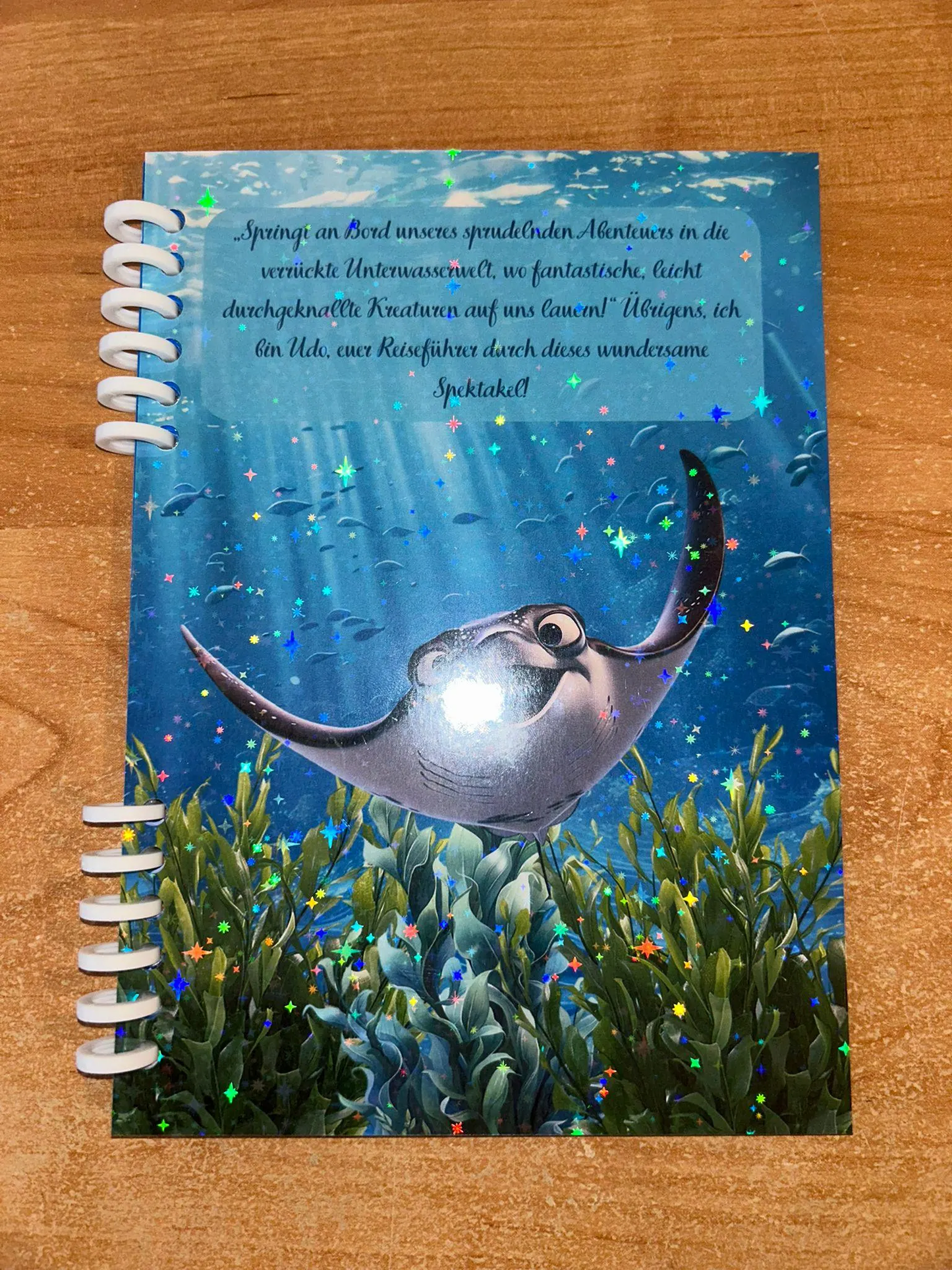 Sparbuch Unterwasserabenteuer Challenge A5 Budgeting Sparen