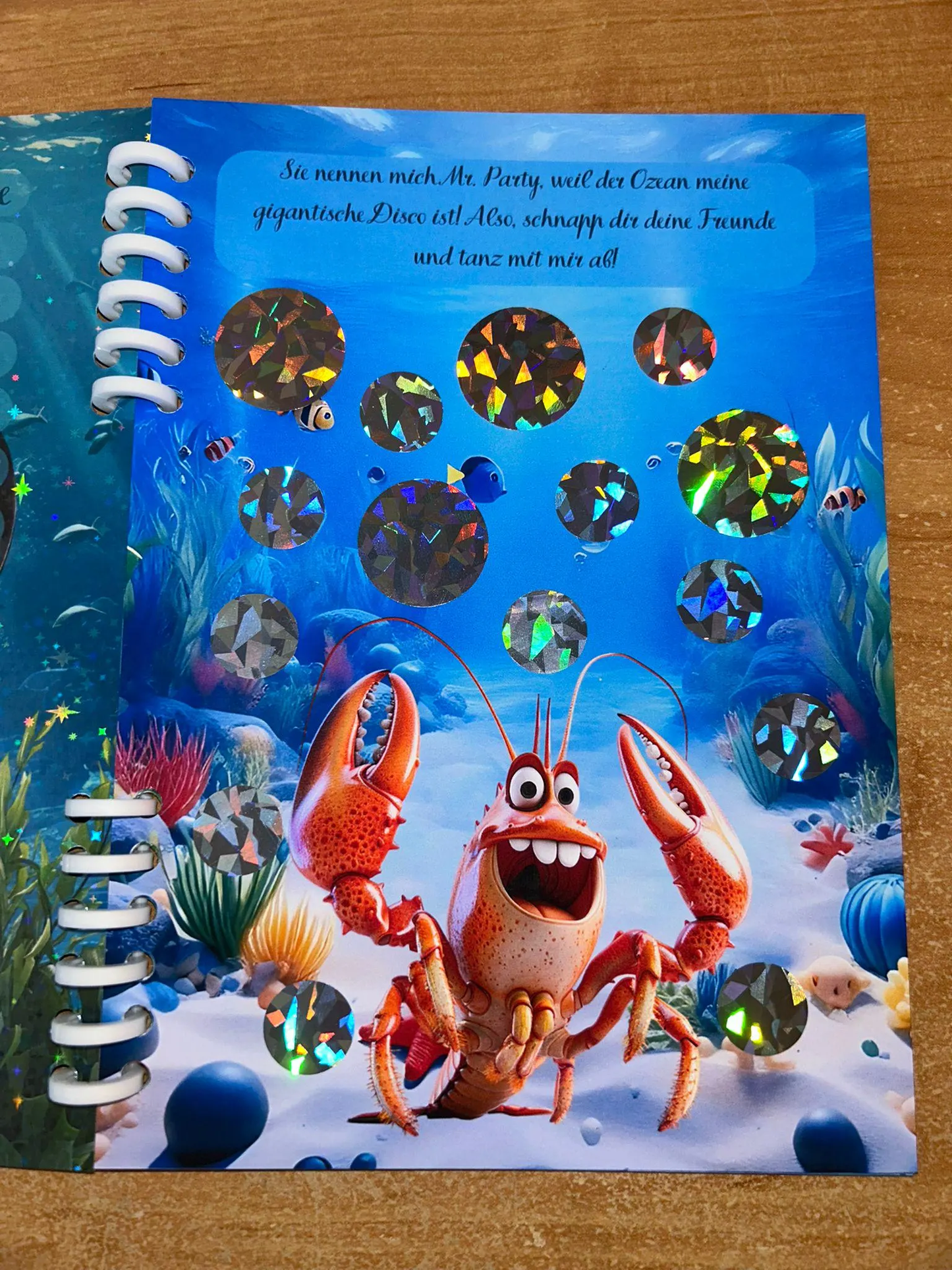 Sparbuch Unterwasserabenteuer Challenge A5 Budgeting Sparen