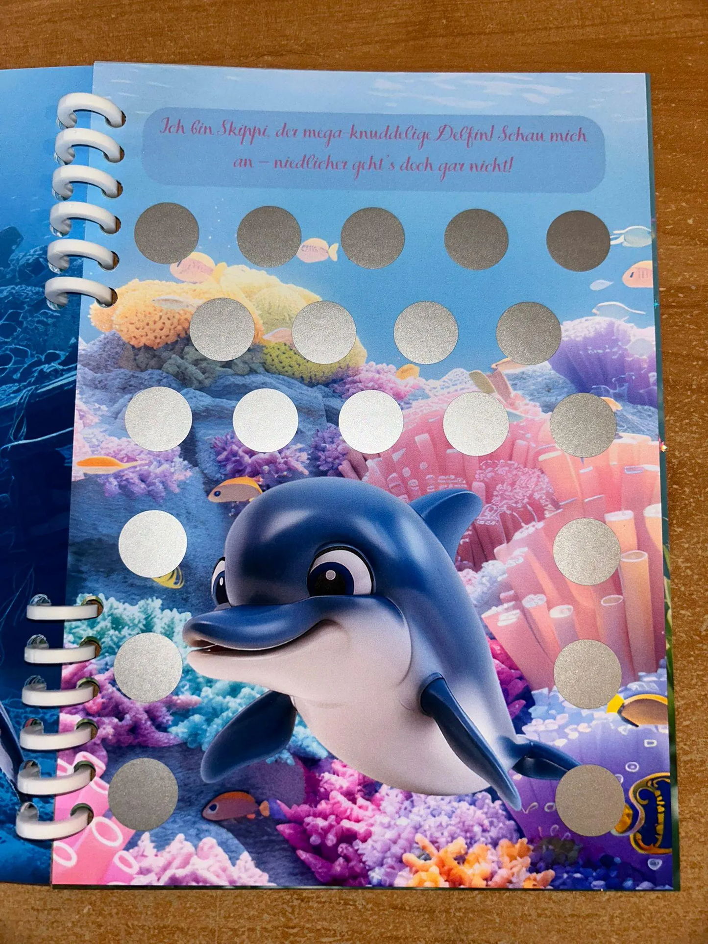 Sparbuch Unterwasserabenteuer Challenge A5 Budgeting Sparen