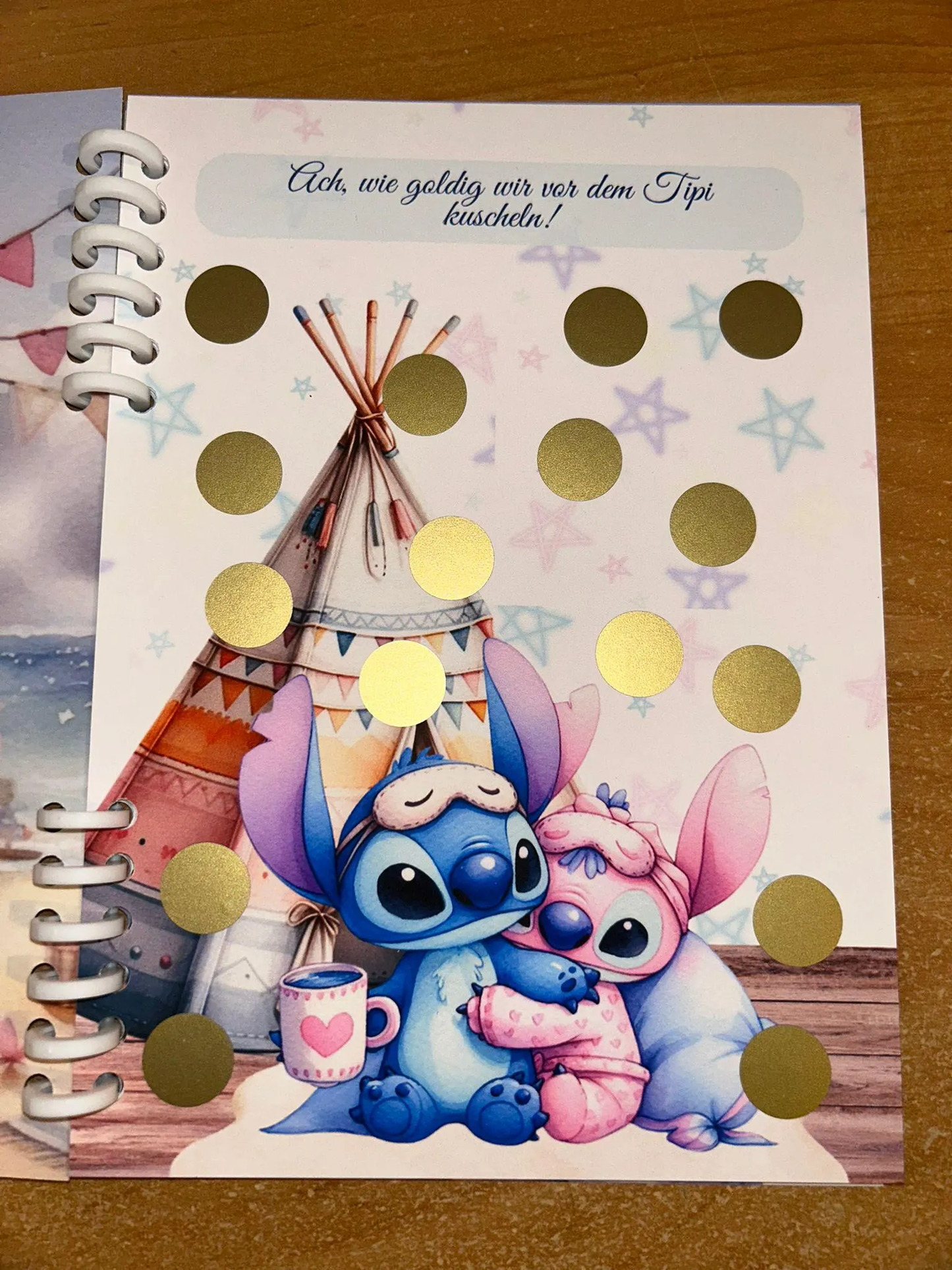 Sparbuch Blauer Alien Challenge A5 Budgeting Sparen