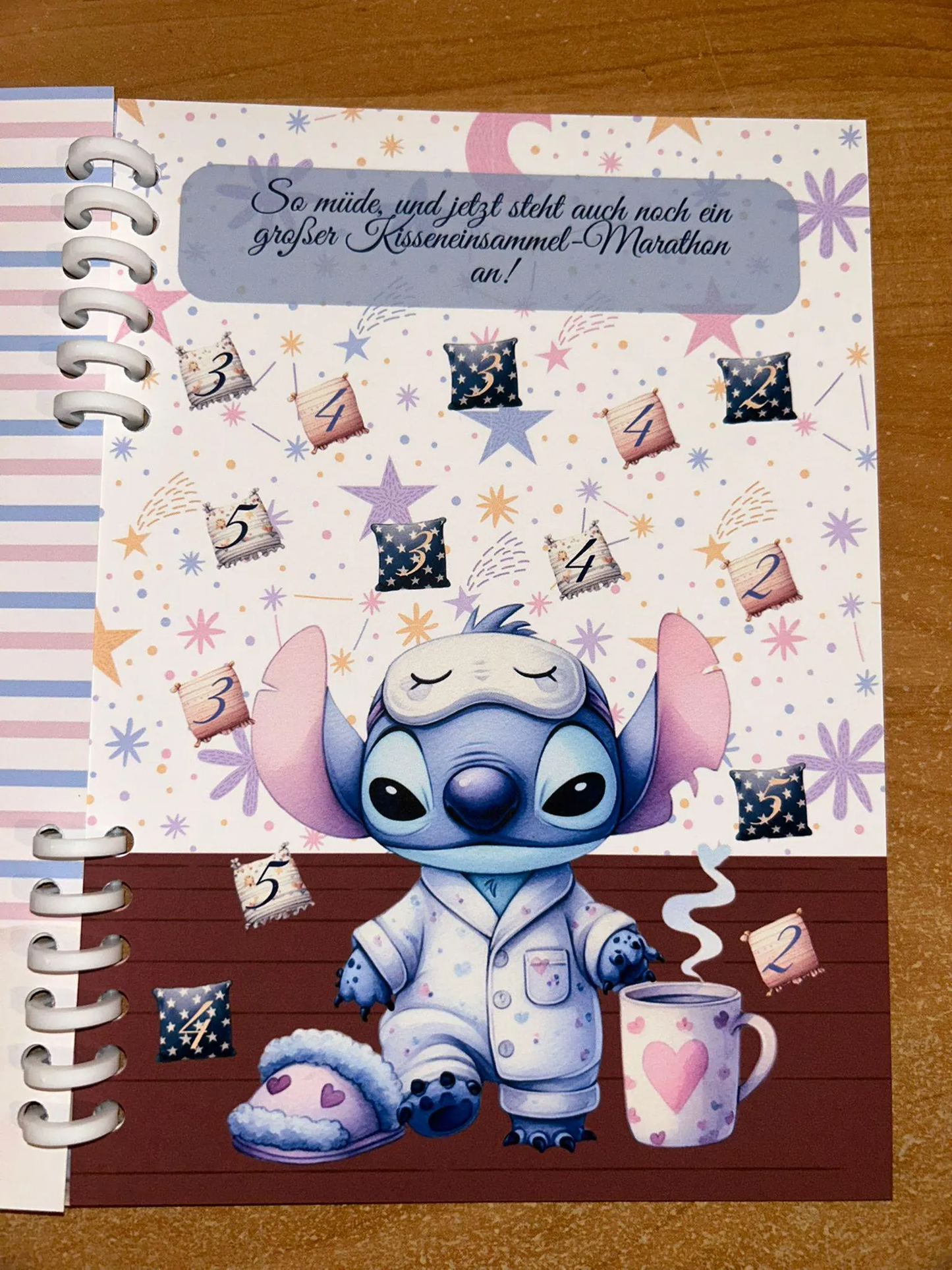 Sparbuch Blauer Alien Challenge A5 Budgeting Sparen