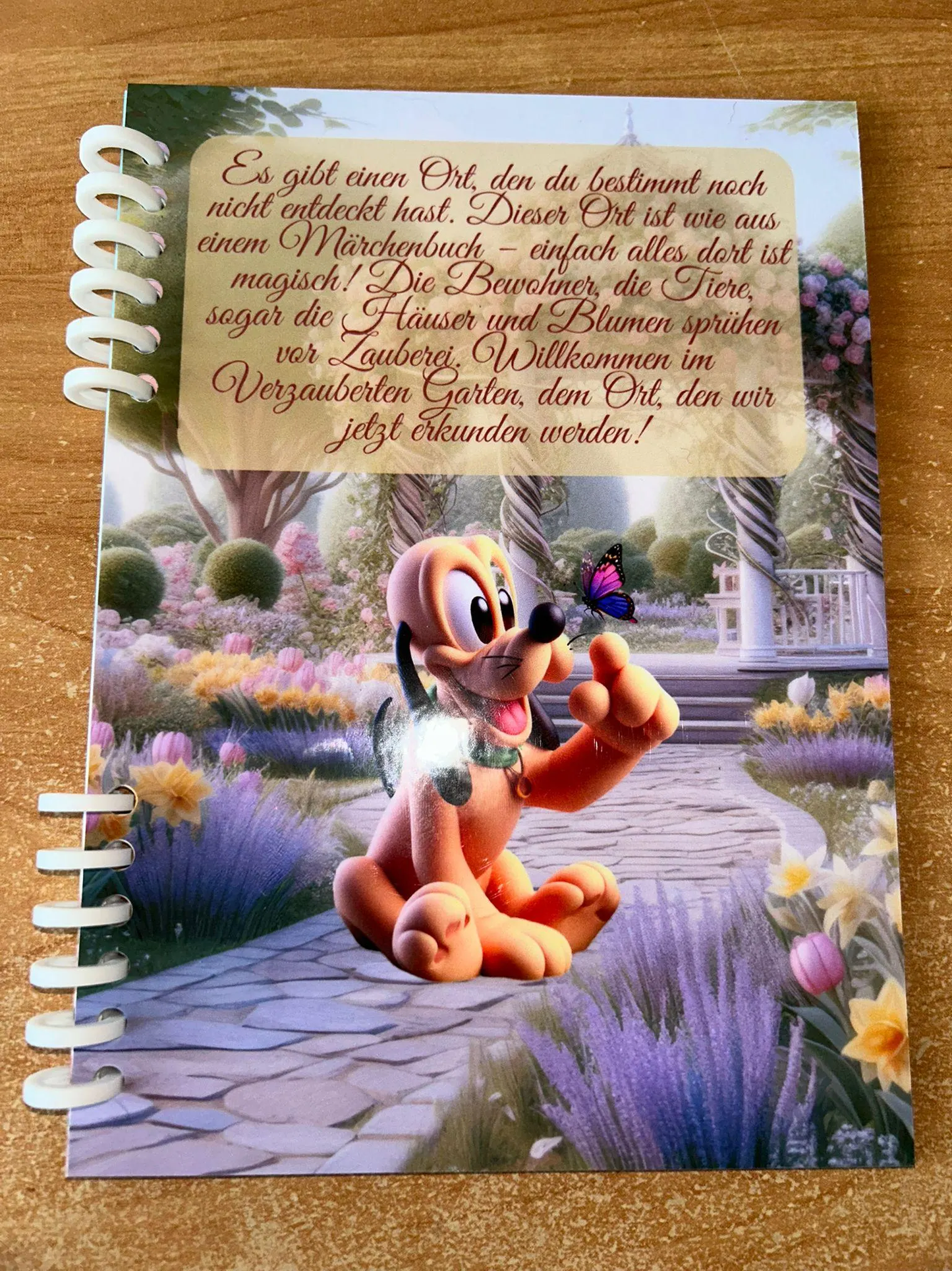 Sparbuch Der Verzauberte Garten Challenge A5 Budgeting Sparen