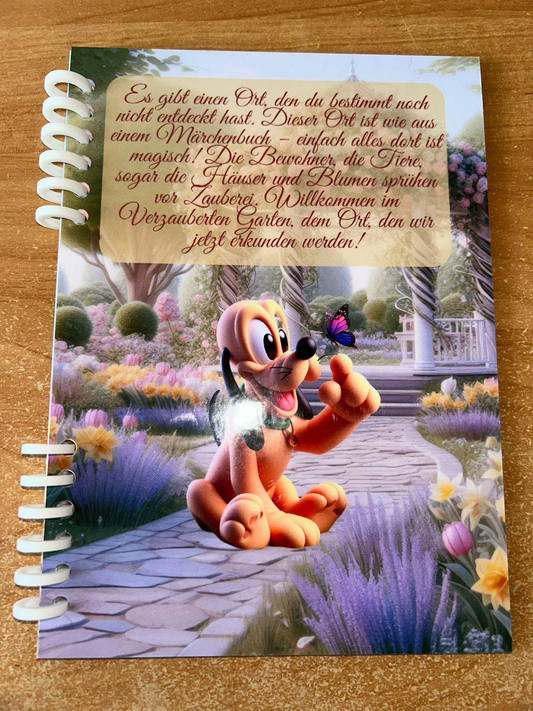 Sparbuch Der Verzauberte Garten Challenge A5 Budgeting Sparen