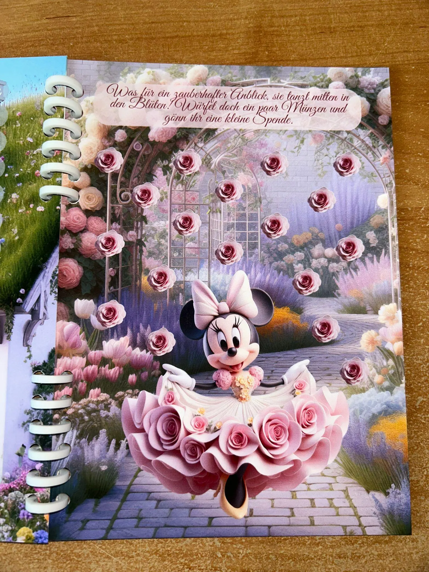 Sparbuch Der Verzauberte Garten Challenge A5 Budgeting Sparen