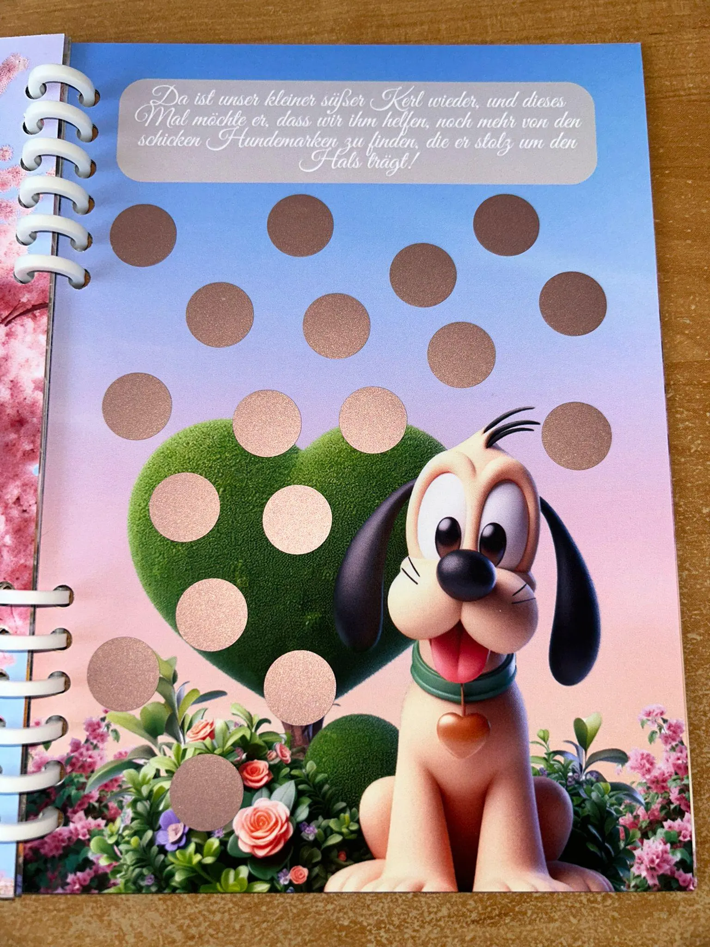 Sparbuch Der Verzauberte Garten Challenge A5 Budgeting Sparen