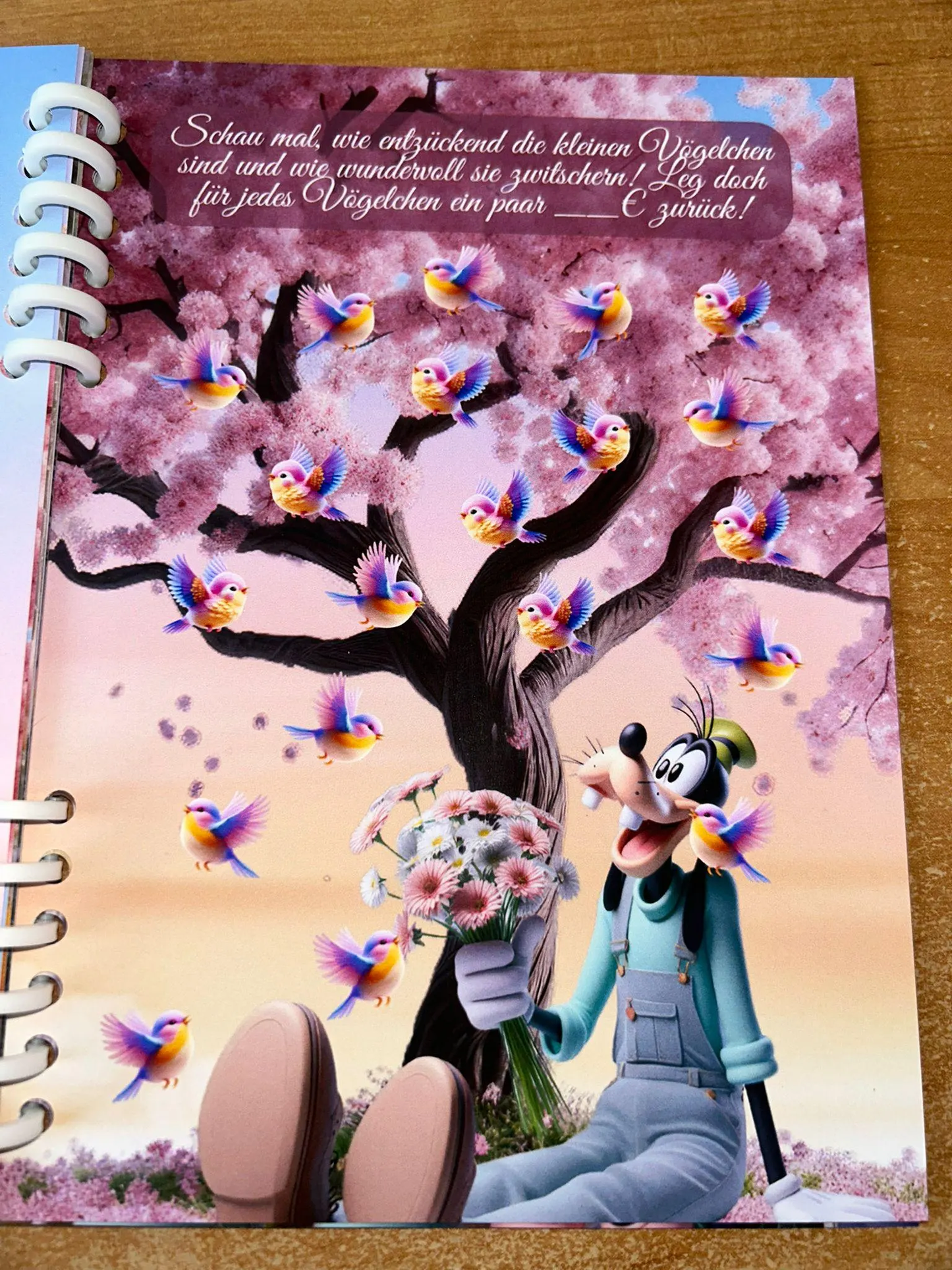 Sparbuch Der Verzauberte Garten Challenge A5 Budgeting Sparen