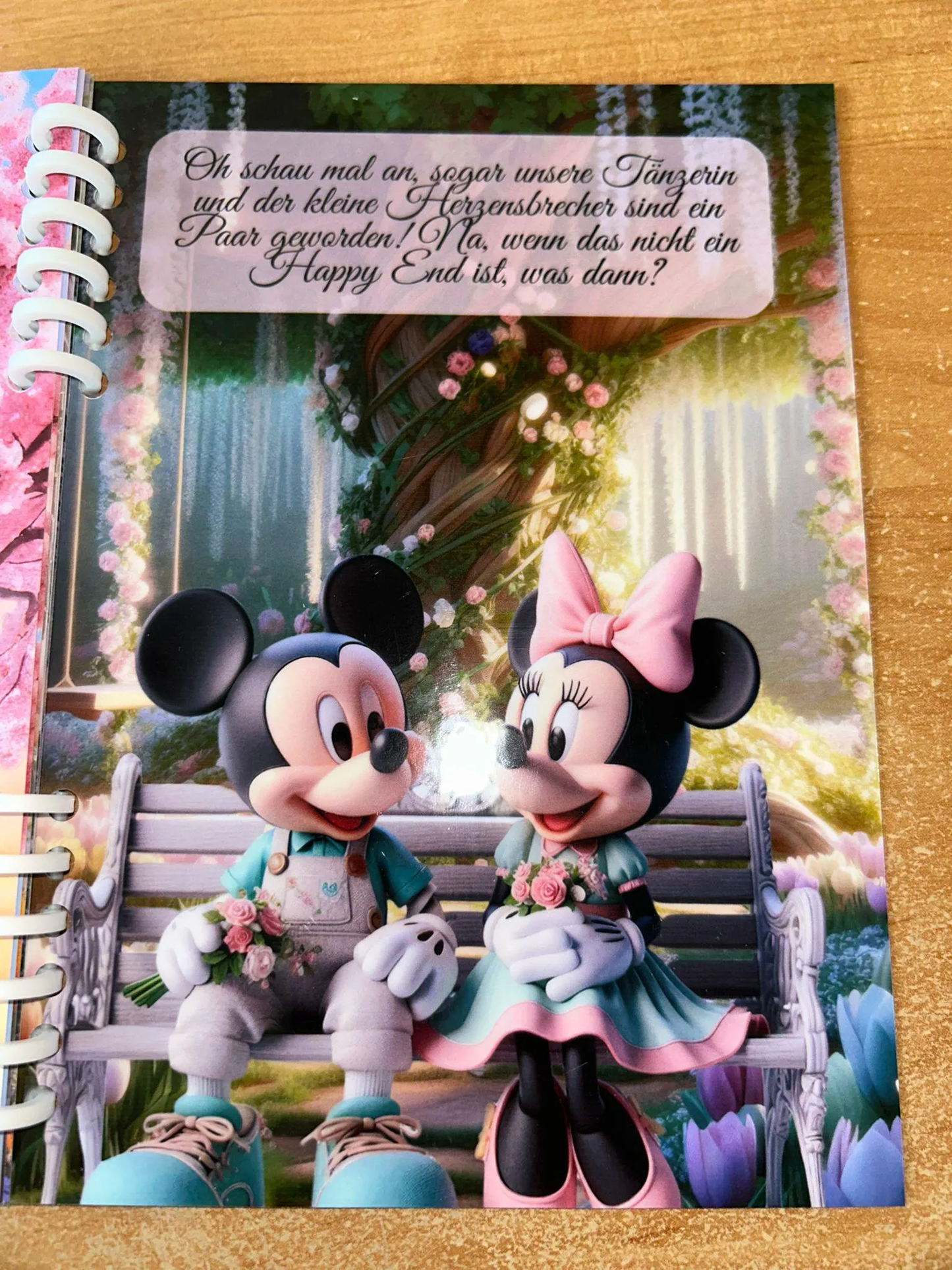 Sparbuch Der Verzauberte Garten Challenge A5 Budgeting Sparen