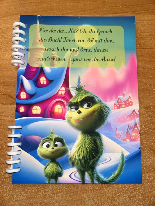 Sparbuch Der Grinch Challenge A5 Budgeting Sparen