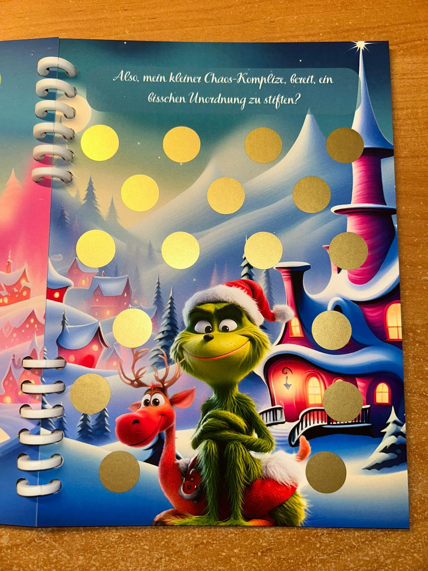 Sparbuch Der Grinch Challenge A5 Budgeting Sparen