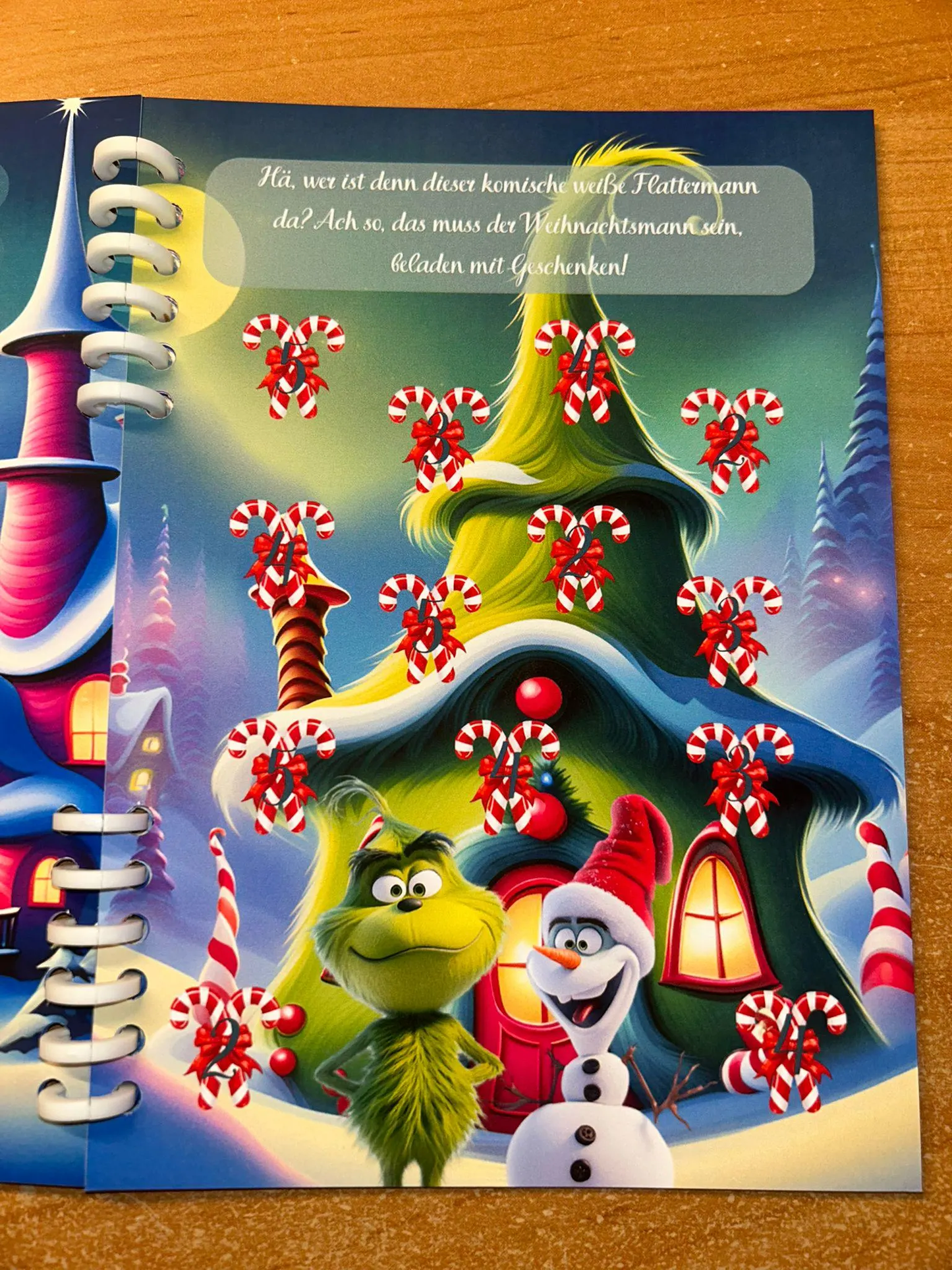 Sparbuch Der Grinch Challenge A5 Budgeting Sparen