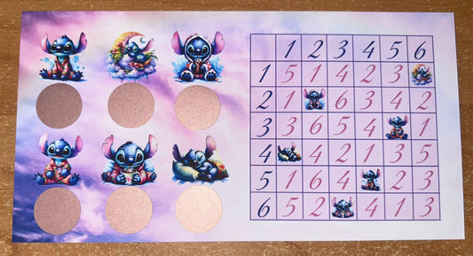 Träum schön Bingo  Challenge A6 Budgeting Sparen