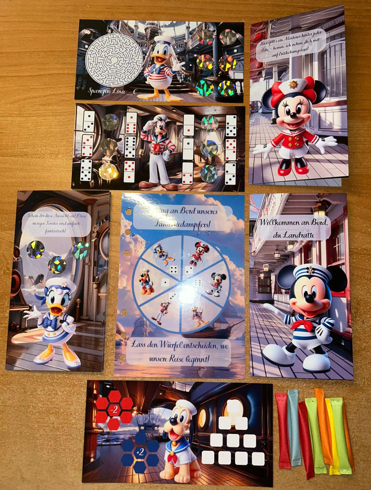 Willkommen an Board A6 Spiel Budgeting Sparen Challenge