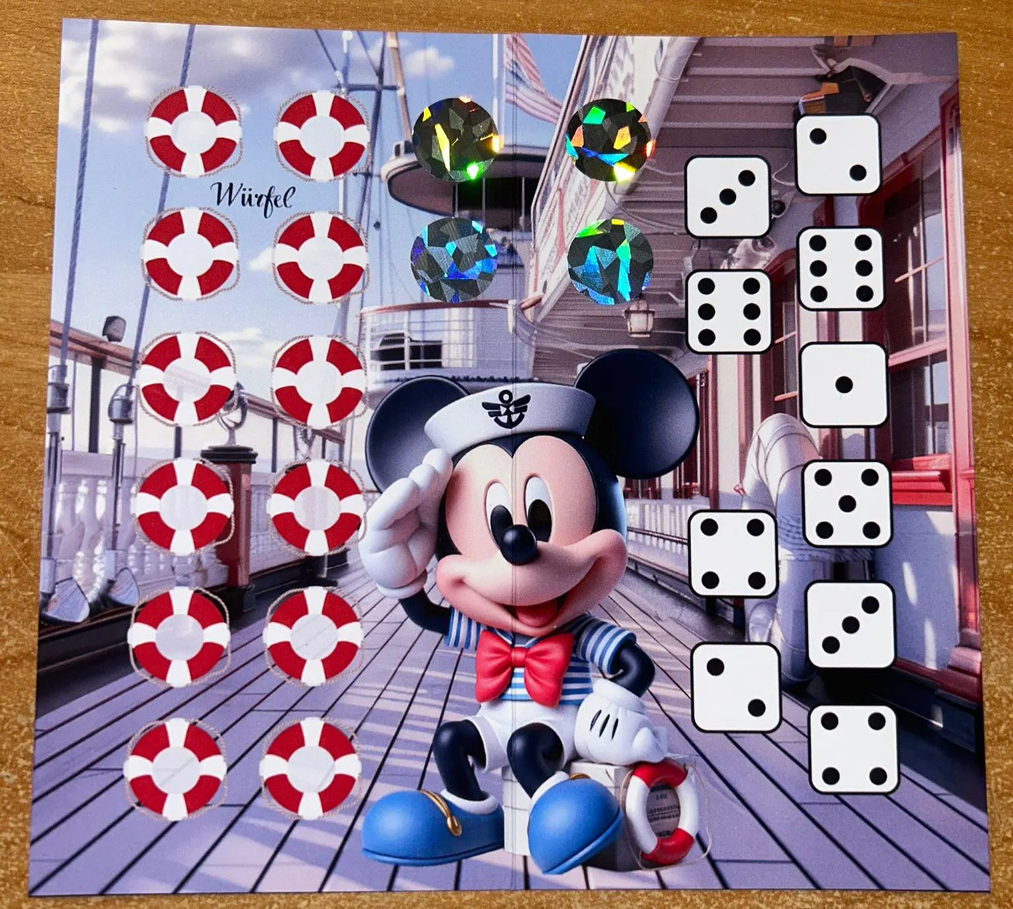 Willkommen an Board A6 Spiel Budgeting Sparen Challenge