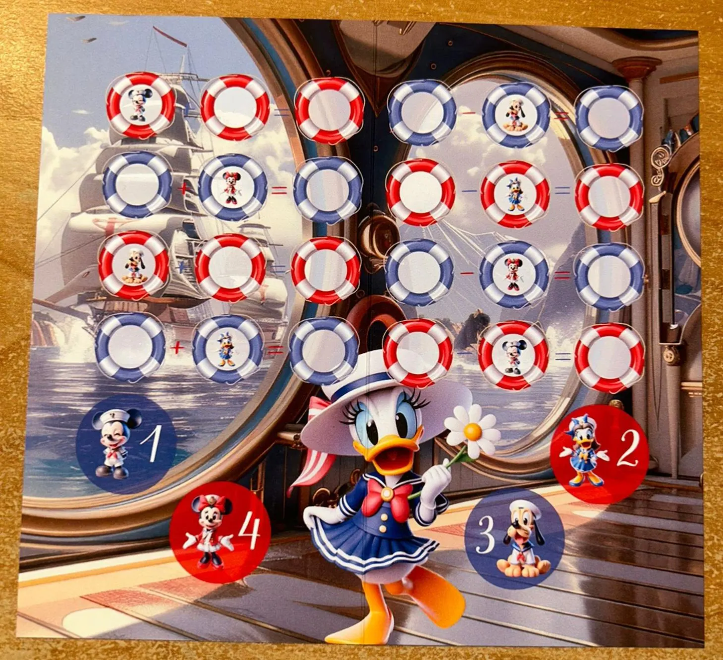 Willkommen an Board A6 Spiel Budgeting Sparen Challenge