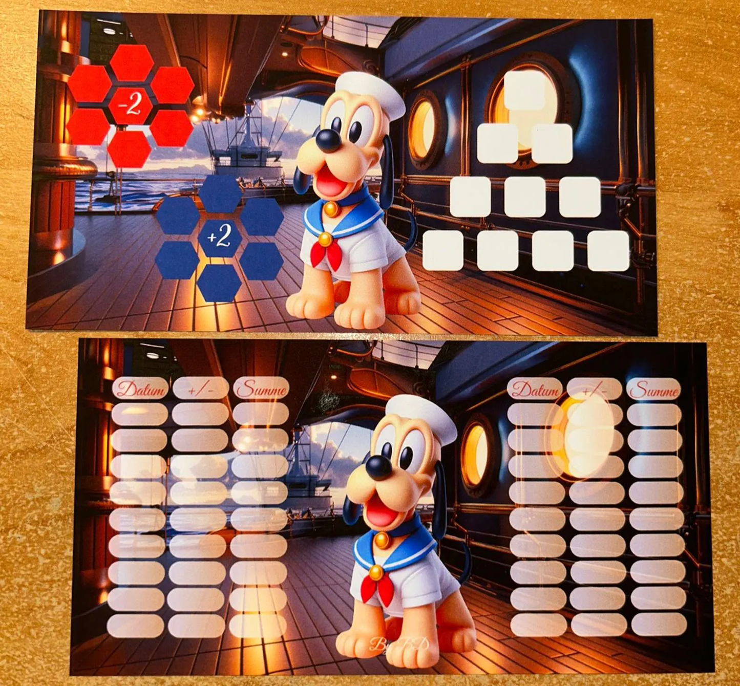 Willkommen an Board A6 Spiel Budgeting Sparen Challenge