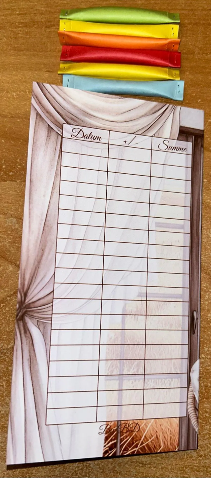 Meine Auszeit A6 Klapp Challenge Budgeting Sparen