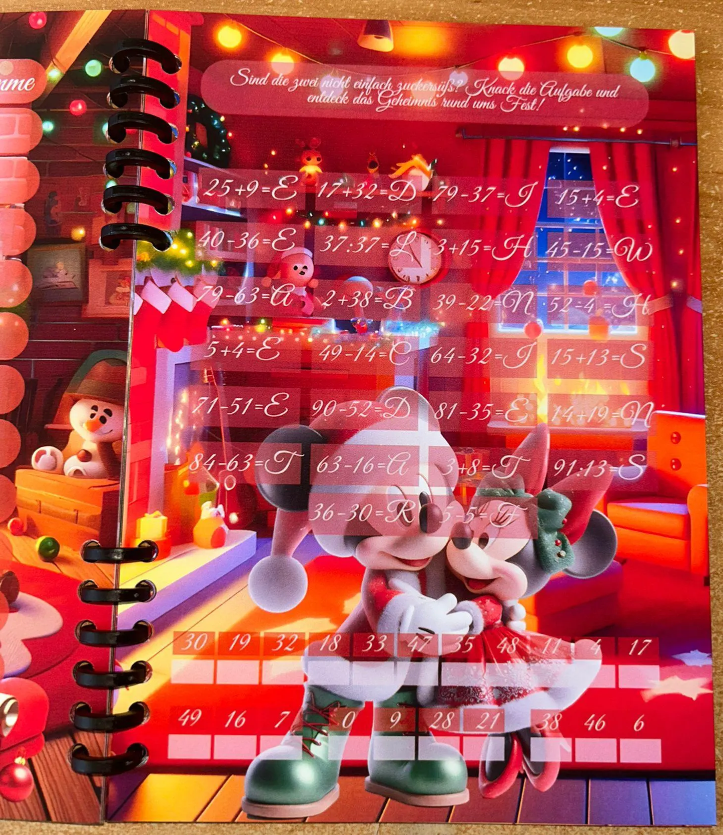 Sparbuch Weihnachten Challenge A5 Budgeting Sparen