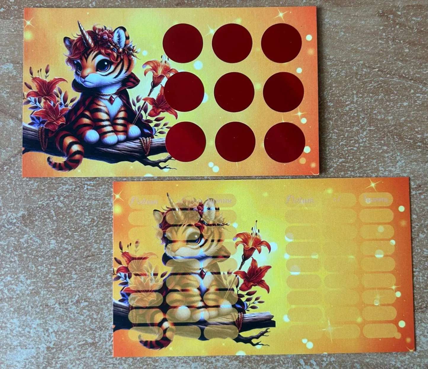 Tiger Einhorn A7 Challenge Budgeting Sparen