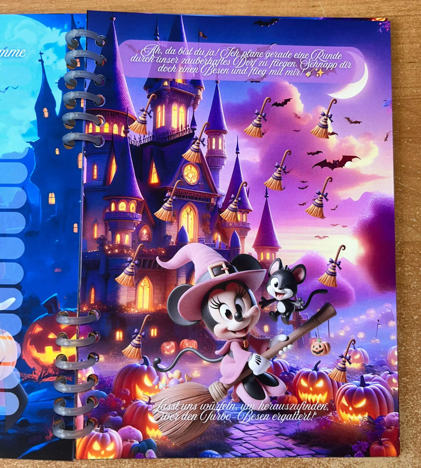 Sparbuch Schaurig Schön Challenge A5 Budgeting Sparen