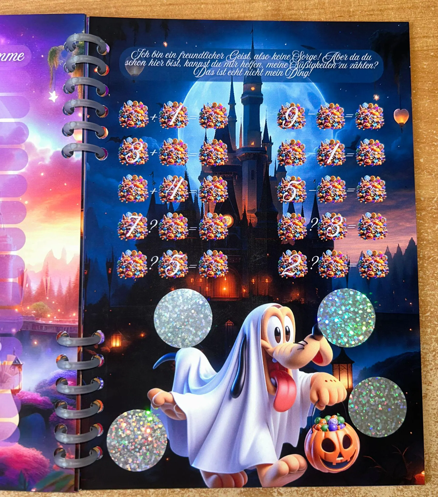 Sparbuch Schaurig Schön Challenge A5 Budgeting Sparen