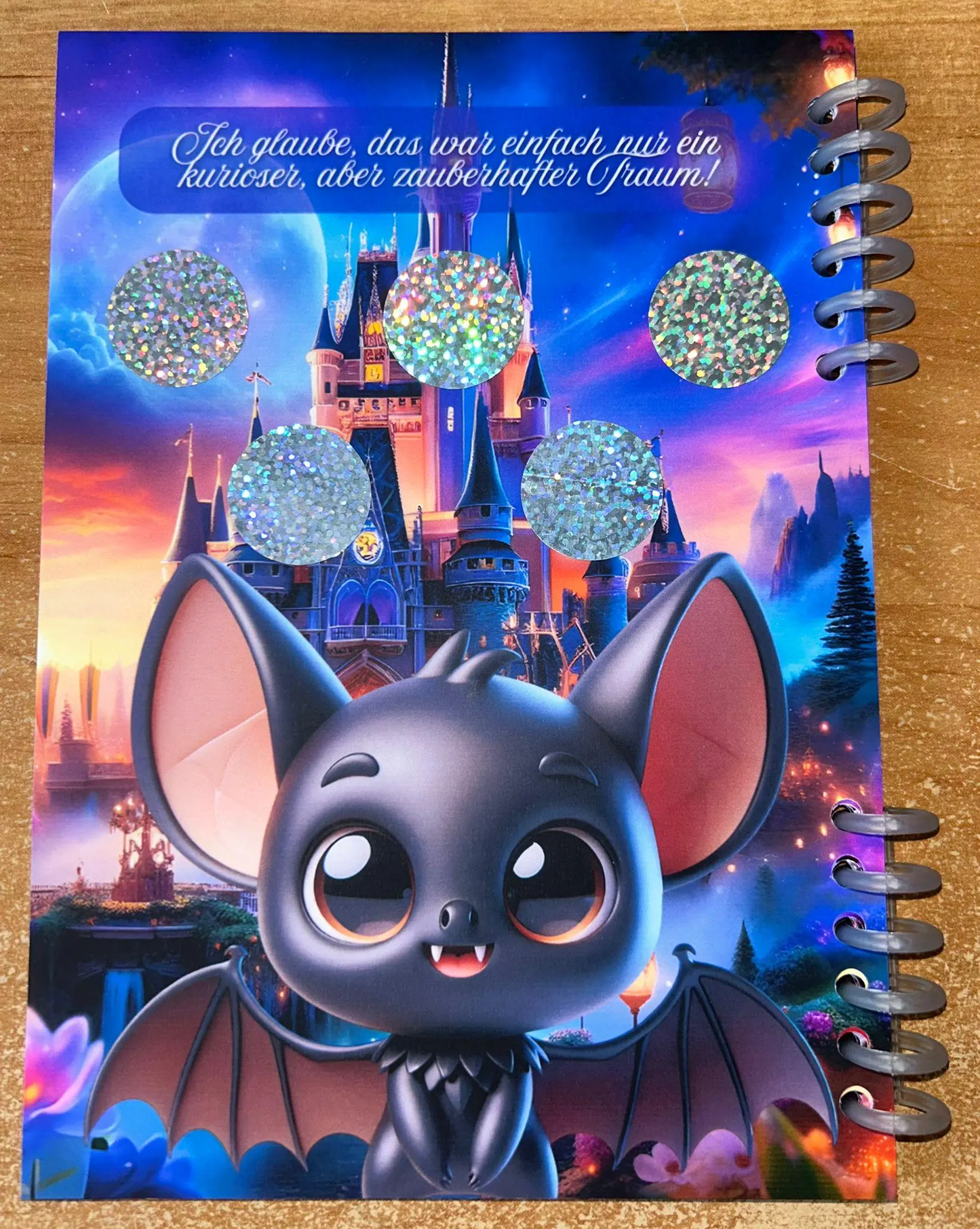 Sparbuch Schaurig Schön Challenge A5 Budgeting Sparen