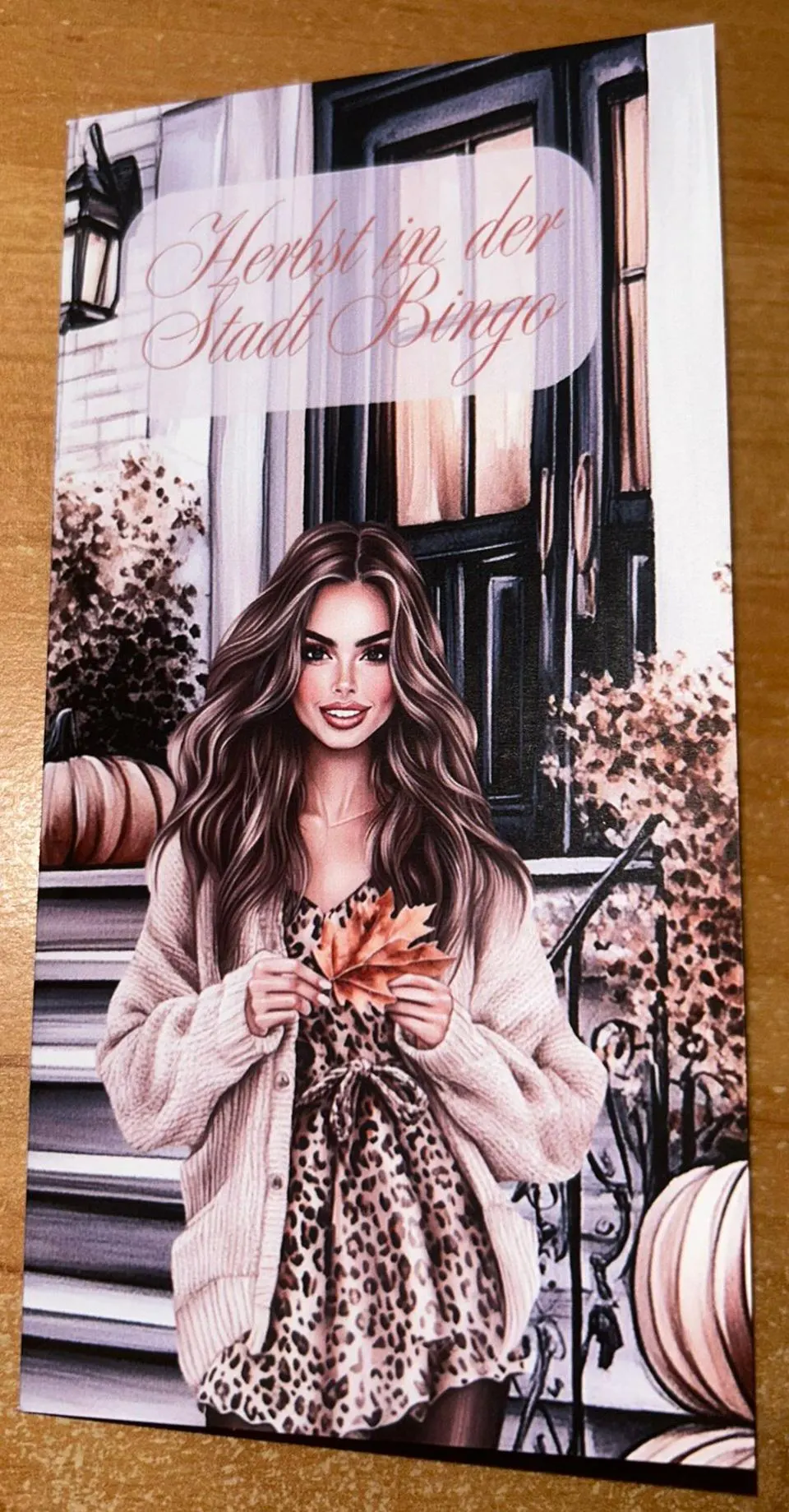 Das Große Herbst Bingo  A6 Challenge Sparen Budgeting