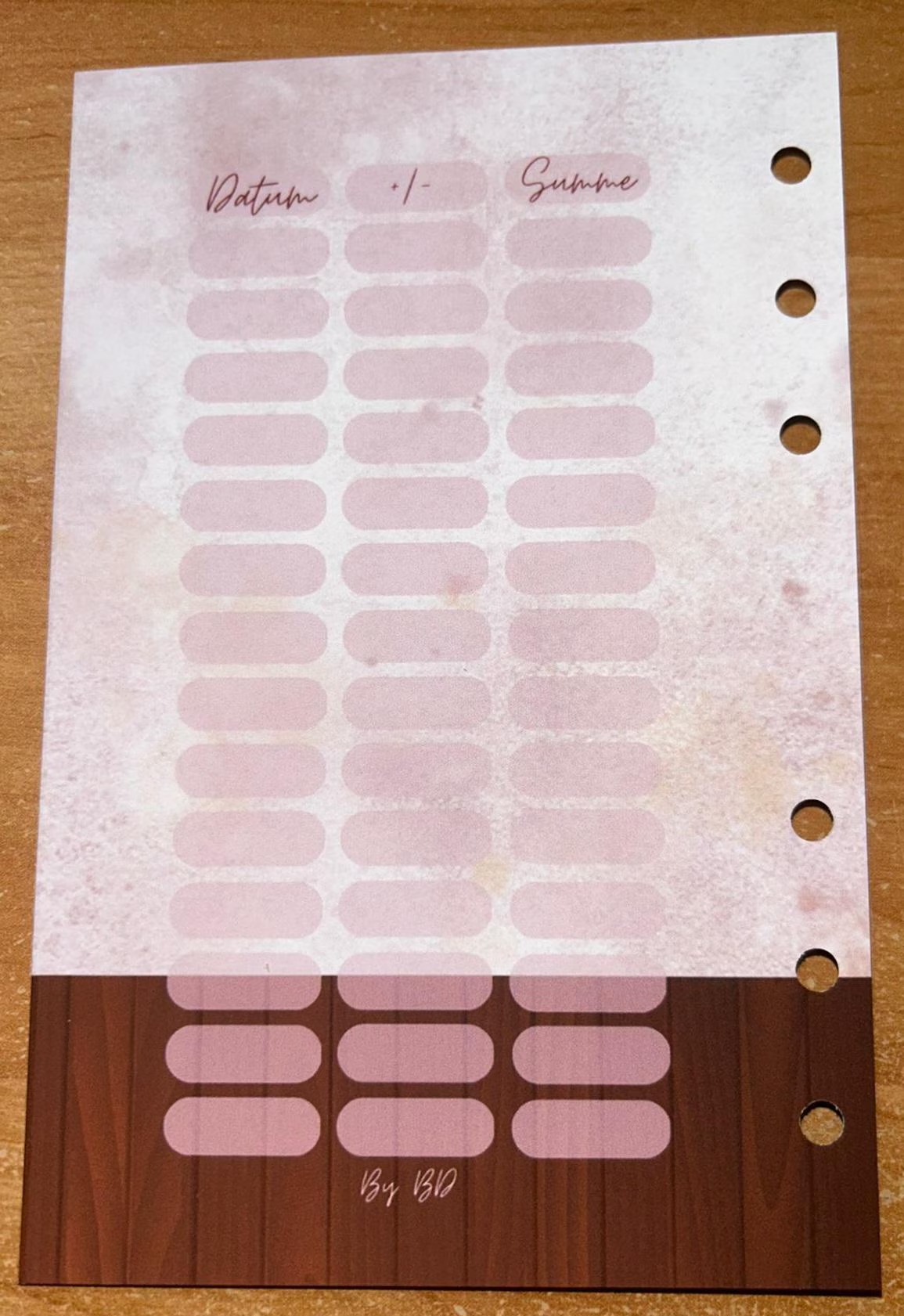 Bad Cats Klappkarte A6 Budgeting Challenge Sparen