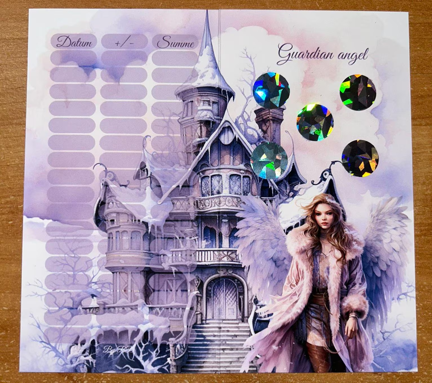 Guardian Angel Set A6 Budgeting Sparen Challenge