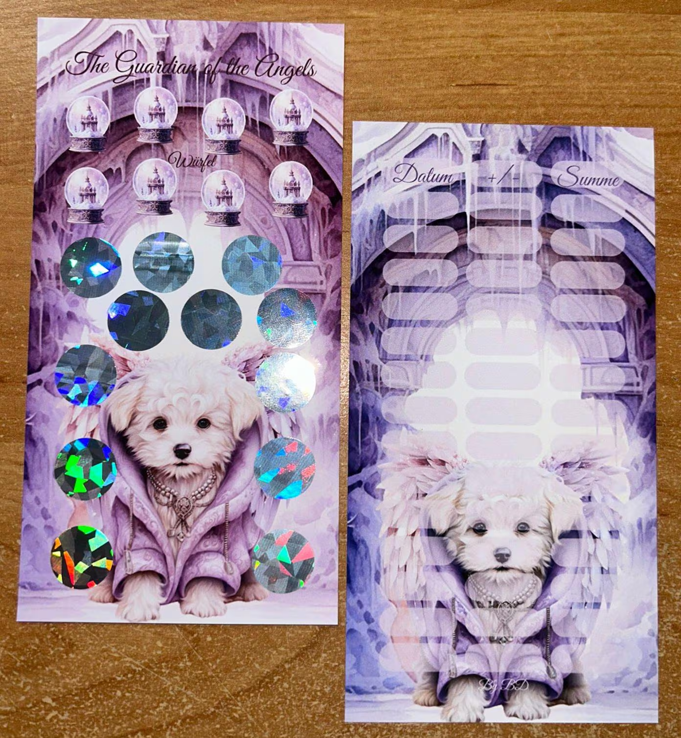 Guardian Angel Set A6 Budgeting Sparen Challenge