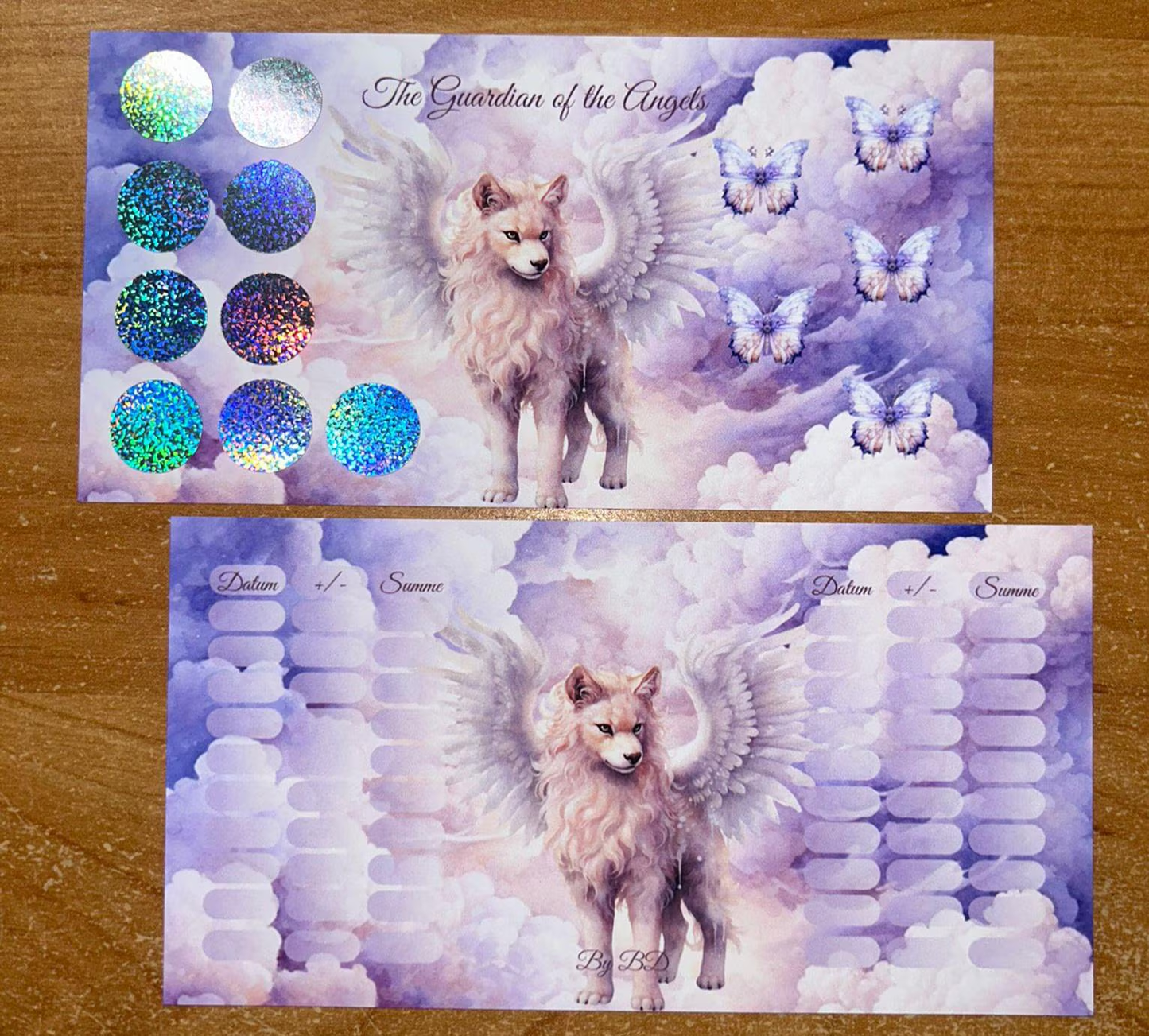 Guardian Angel Set A6 Budgeting Sparen Challenge