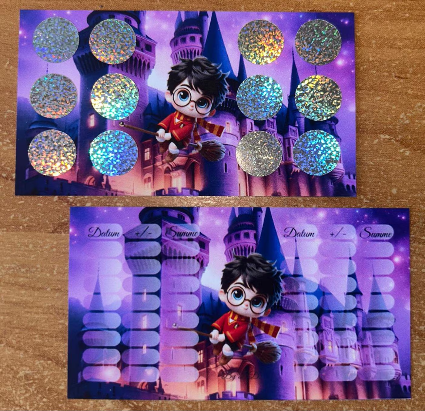 Harry Mini Challenge Budgeting Sparen