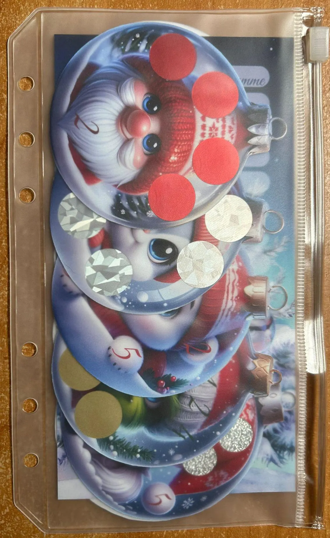 Baumkugeln Mini Challenge Budgeting Sparen