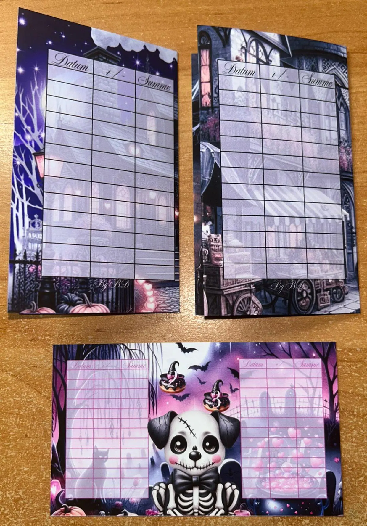 Halloweentown Set A7 Challenge Budgeting Sparen