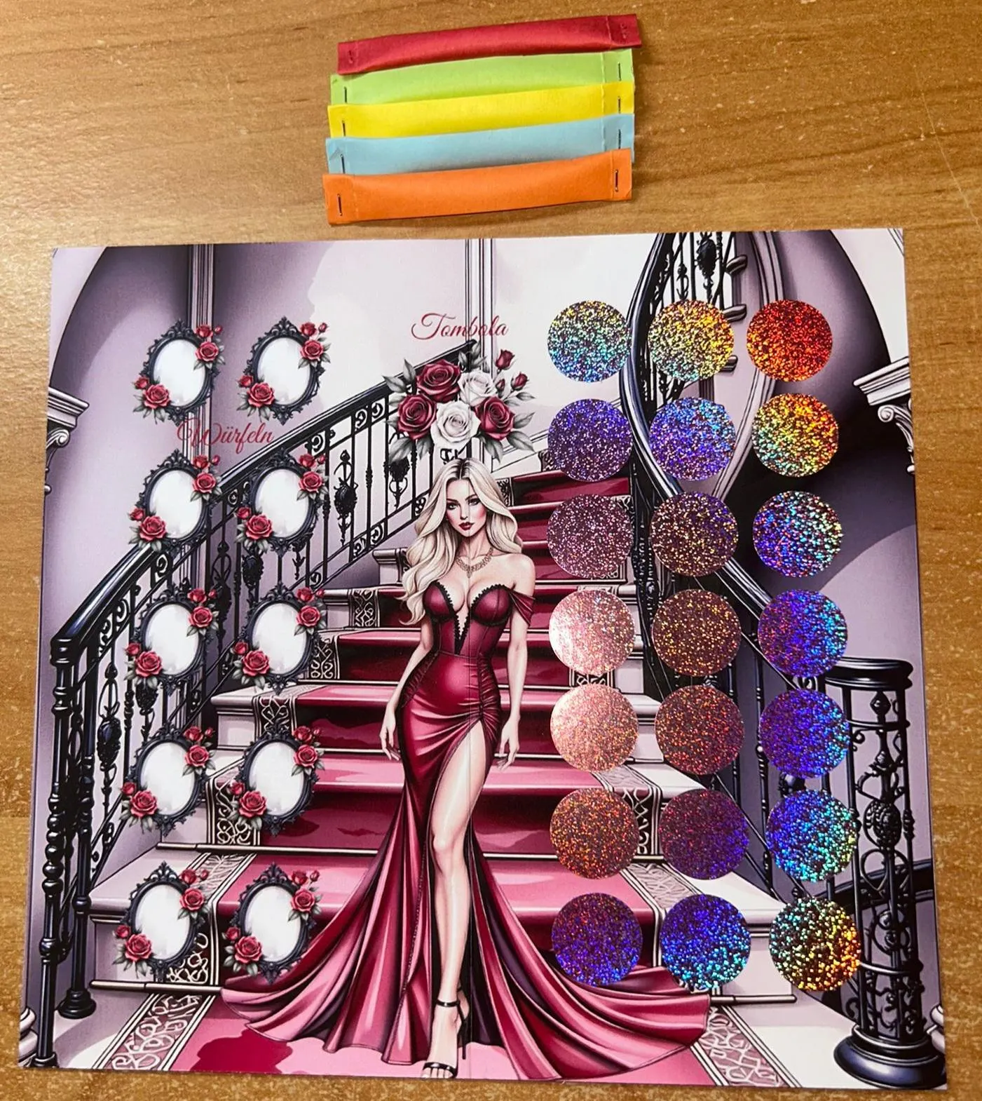 Der Graff Klappkarte A6 Challenge Budgeting Sparen