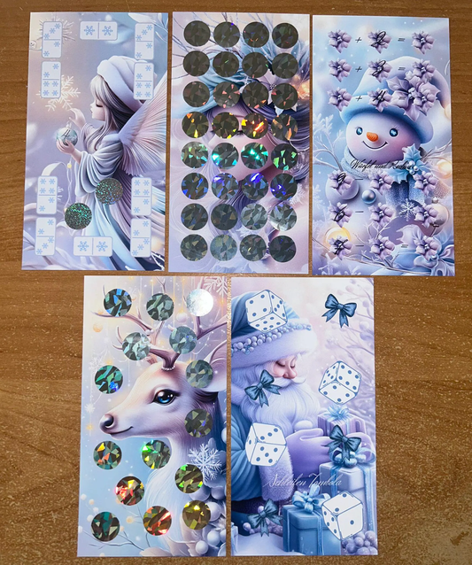 Schöne Winter A6 Challenge Budgeting Sparen