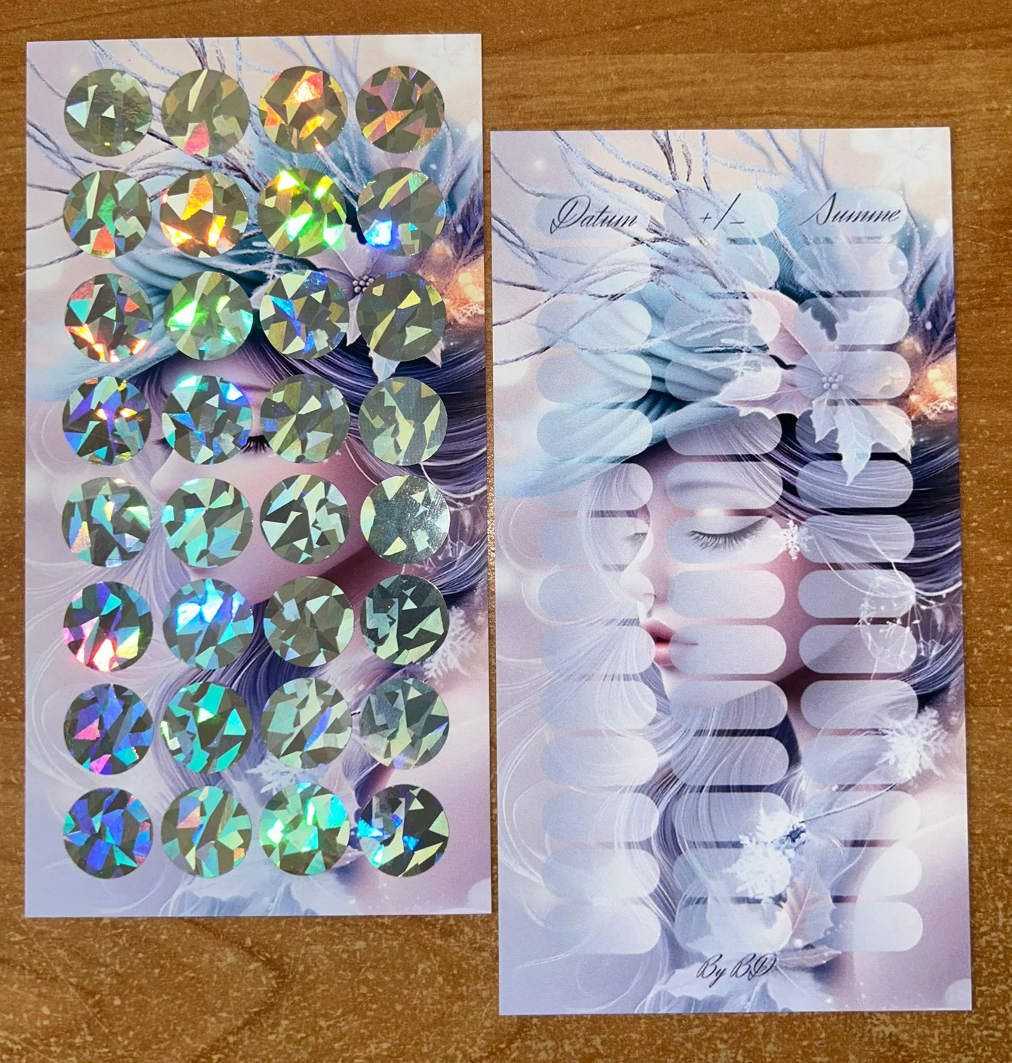 Schöne Winter A6 Challenge Budgeting Sparen