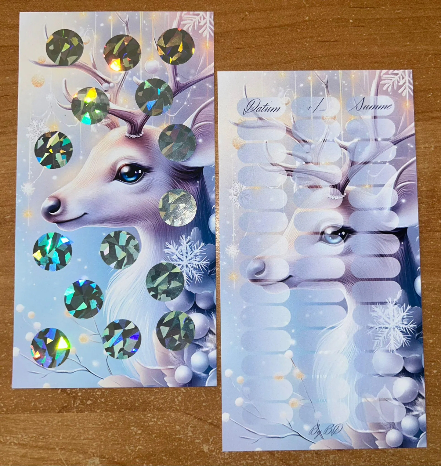 Schöne Winter A6 Challenge Budgeting Sparen