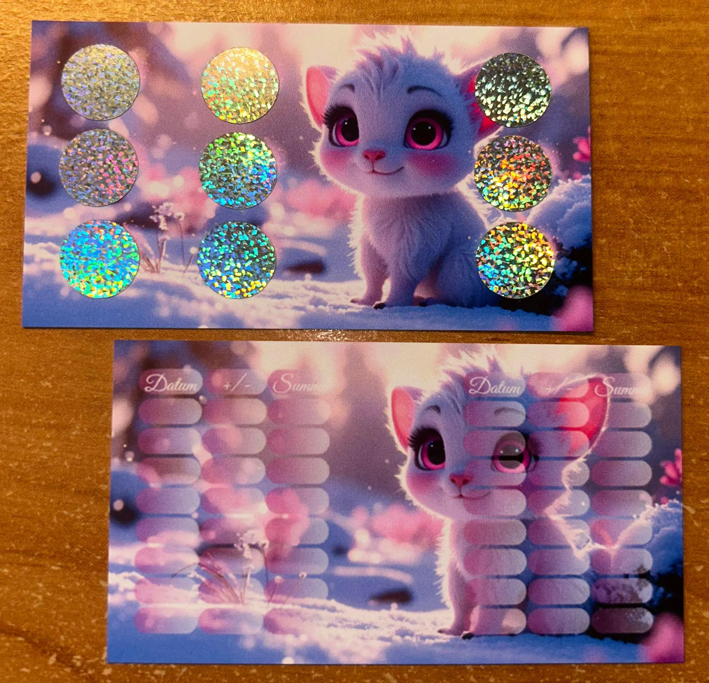 Pink Mini Challenge Budgeting Sparen