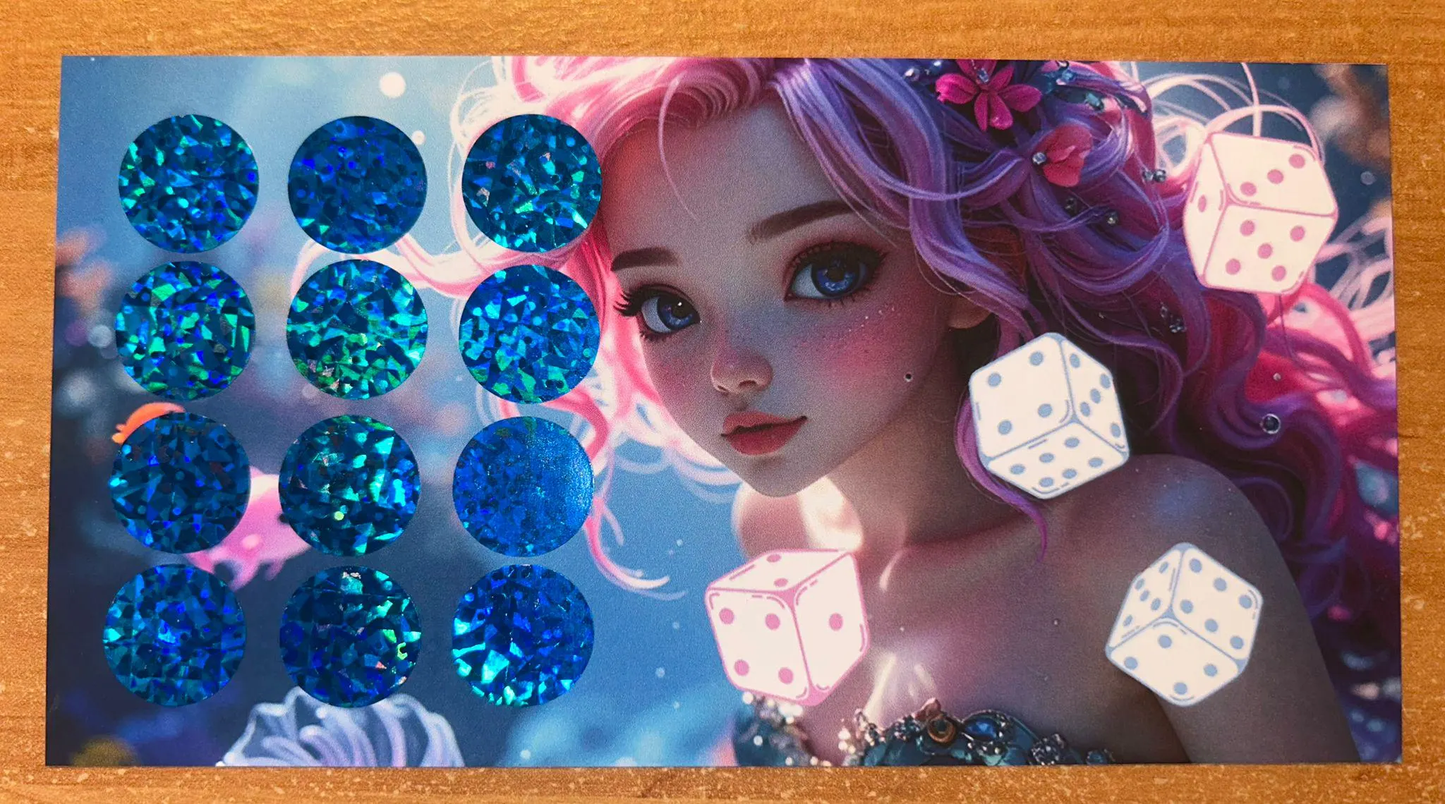 Meerjungfrau A6 Challenge Budgeting Sparen